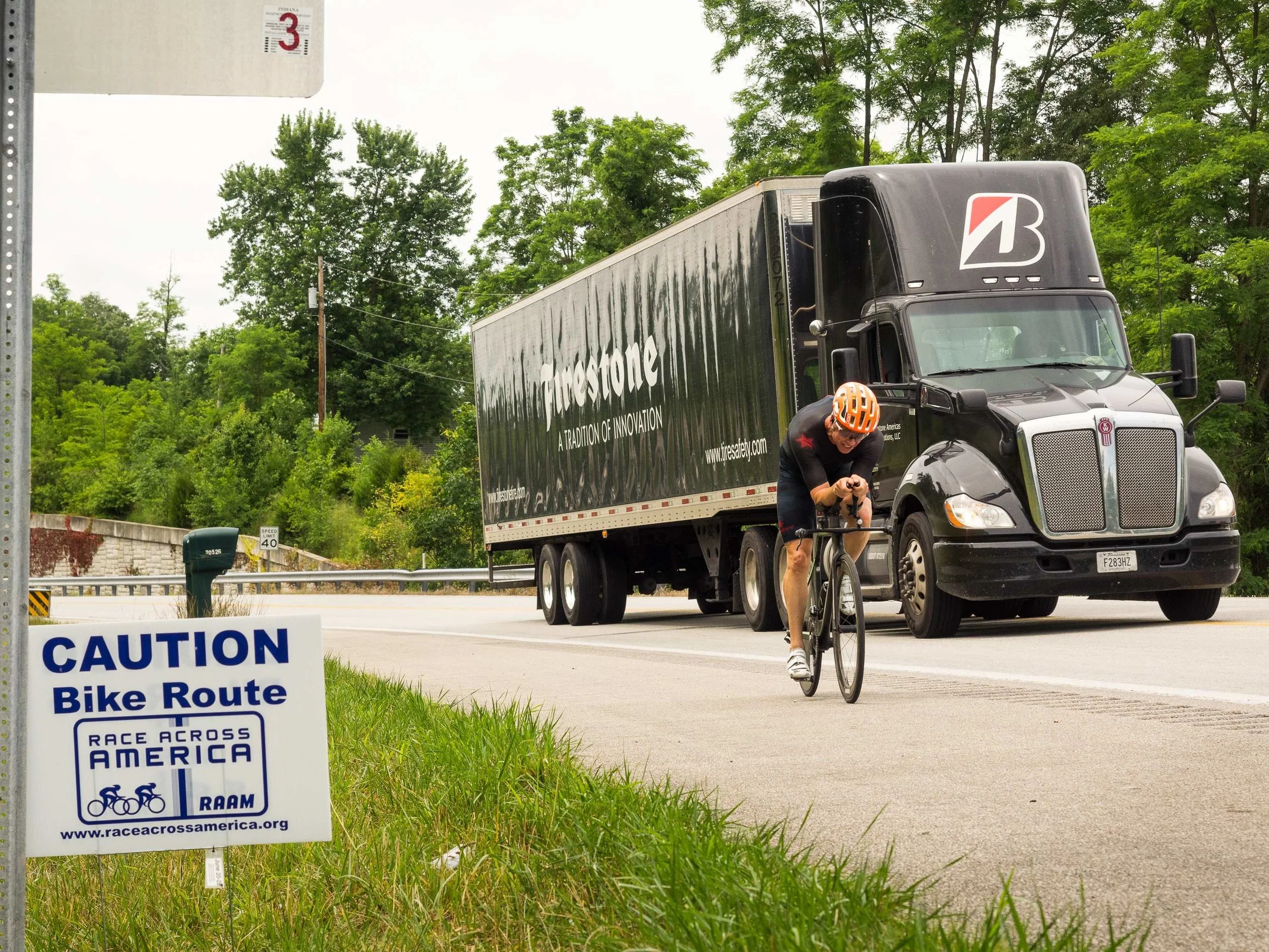 Ralf at the race across America 2017