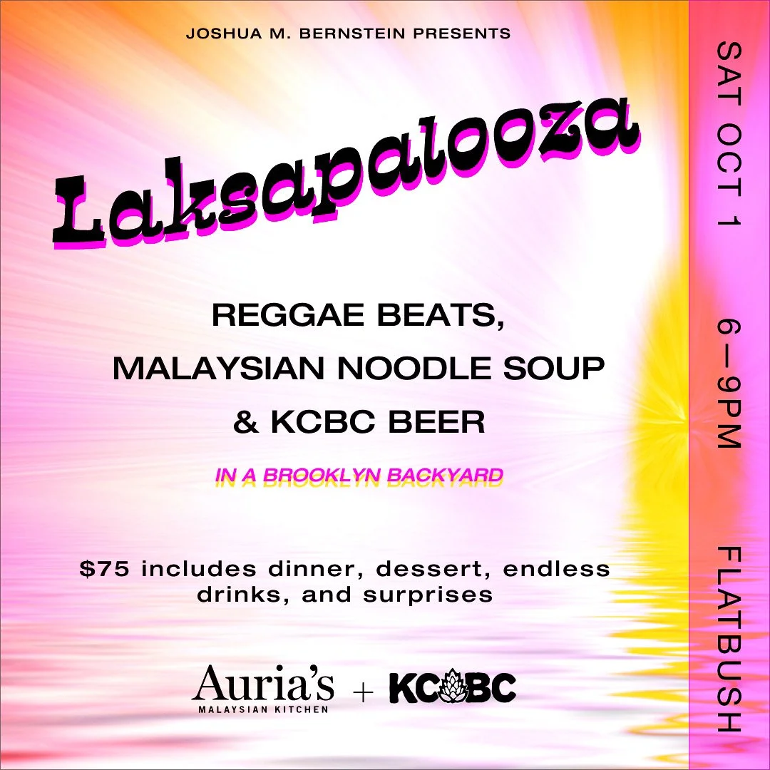 Laksapalooza: Reggae Beats, Malaysian Noodle Soup &amp; KCBC Beer in a Brooklyn Backyard