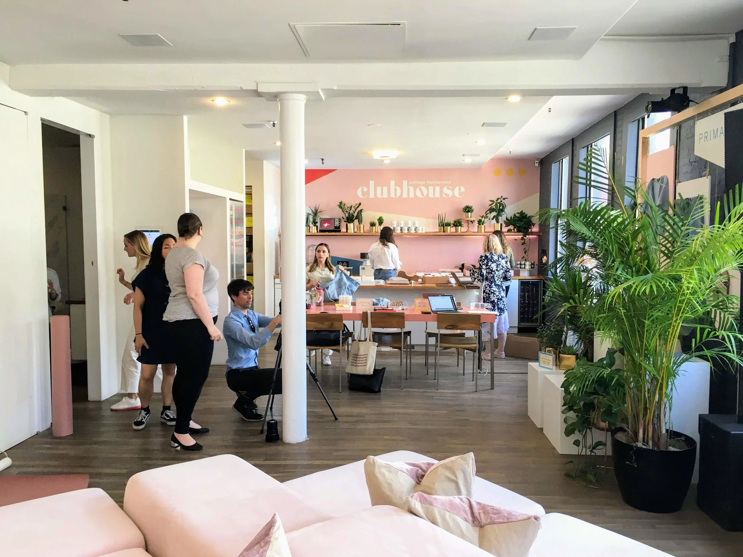 College Fashionista / Clique Brands - Clubhouse Event