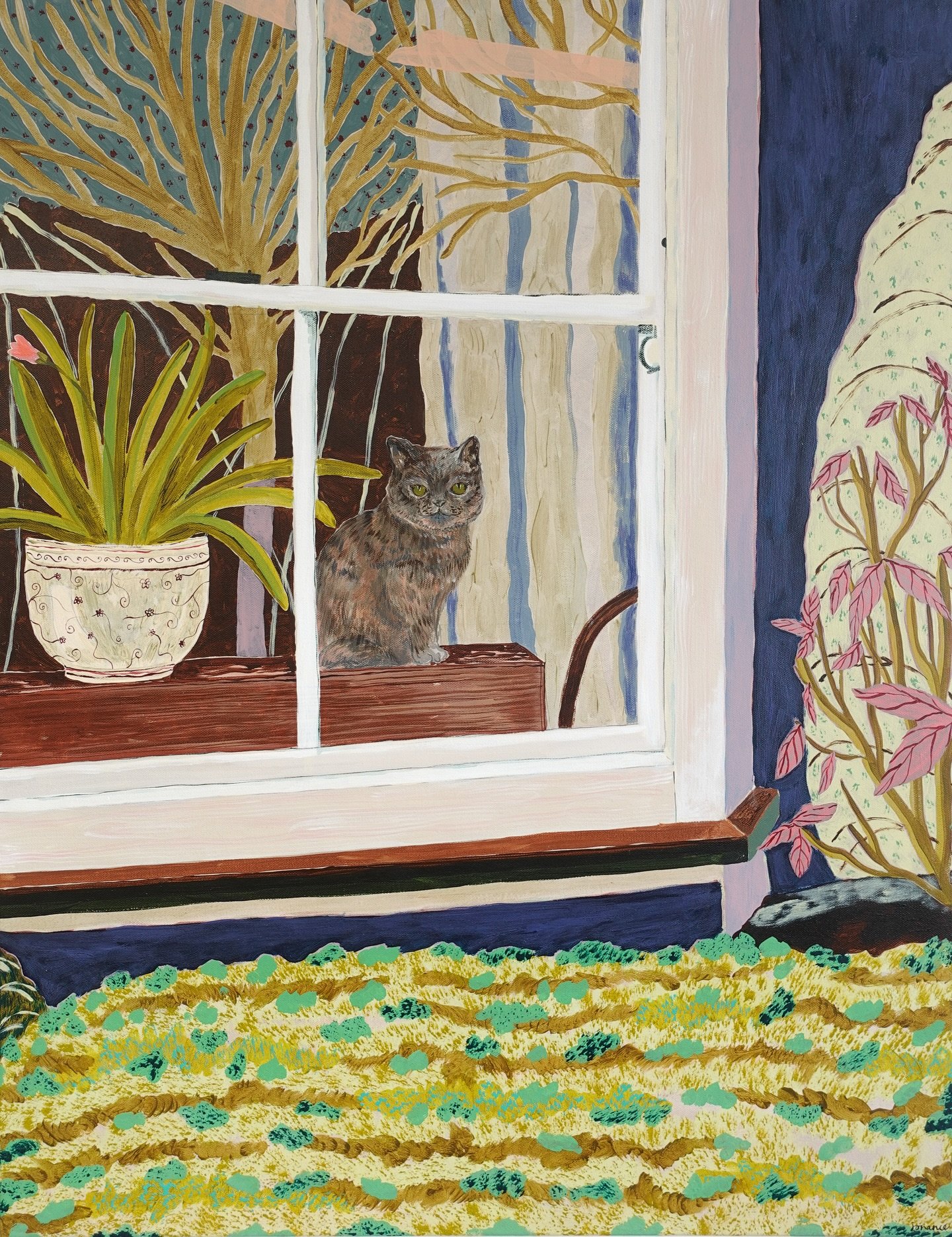 A collection of thoughts ~

🪺 &lsquo;Through the Window&rsquo;, 70x90cm ~ I love cats with all of my heart, and we&rsquo;re lucky to have a few special little felines in our family! I couldn&rsquo;t resist painting this little lady as she soaked up 