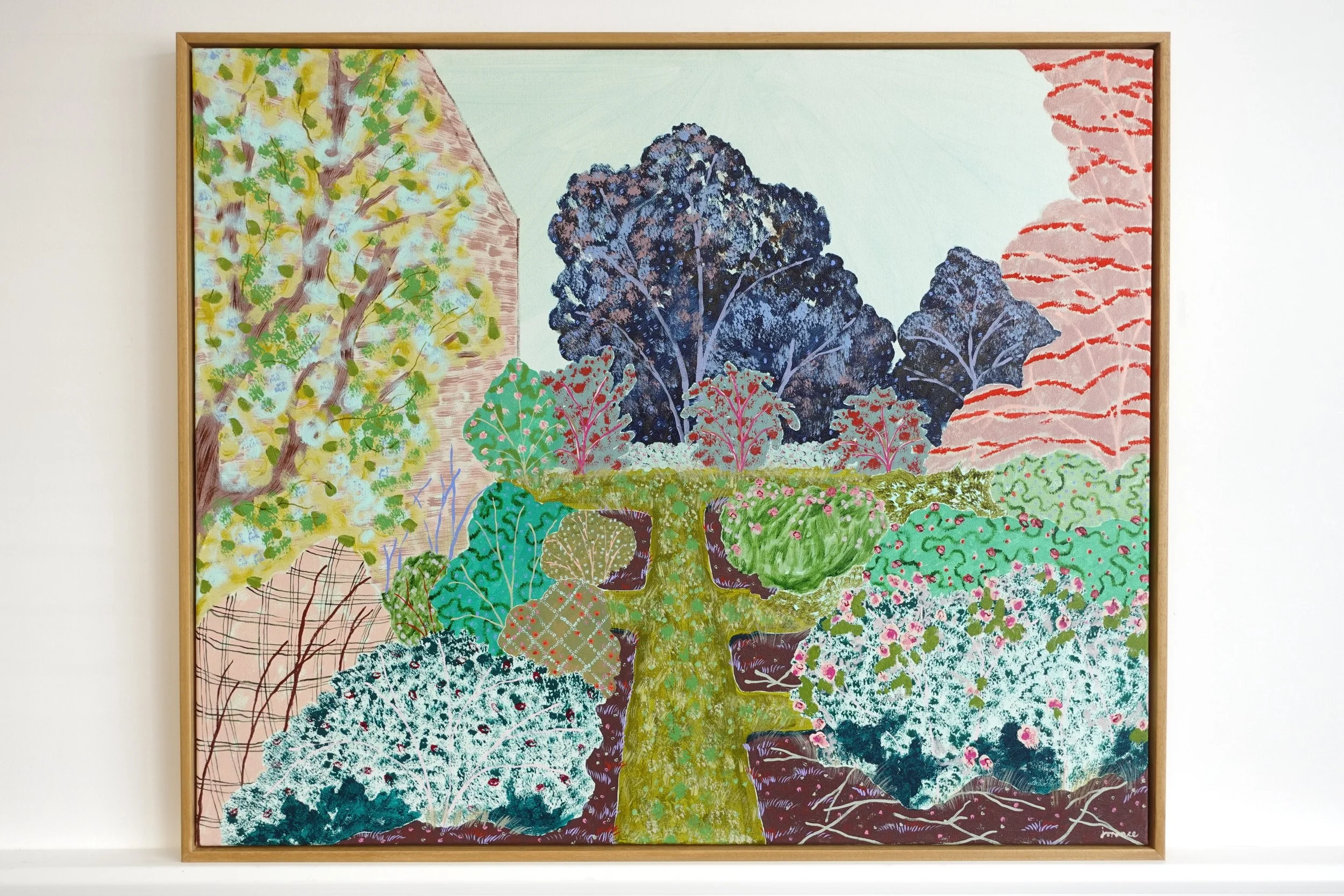 One for the Cambridgeshire locals, a painting to mark the sweet scent of the blooms in the Rose garden at @angleseyabbeynt 💫✨ 

As a national trust loving gal, Anglesey Abbey really is one of my favourite places for a mooch, I titled a painting from