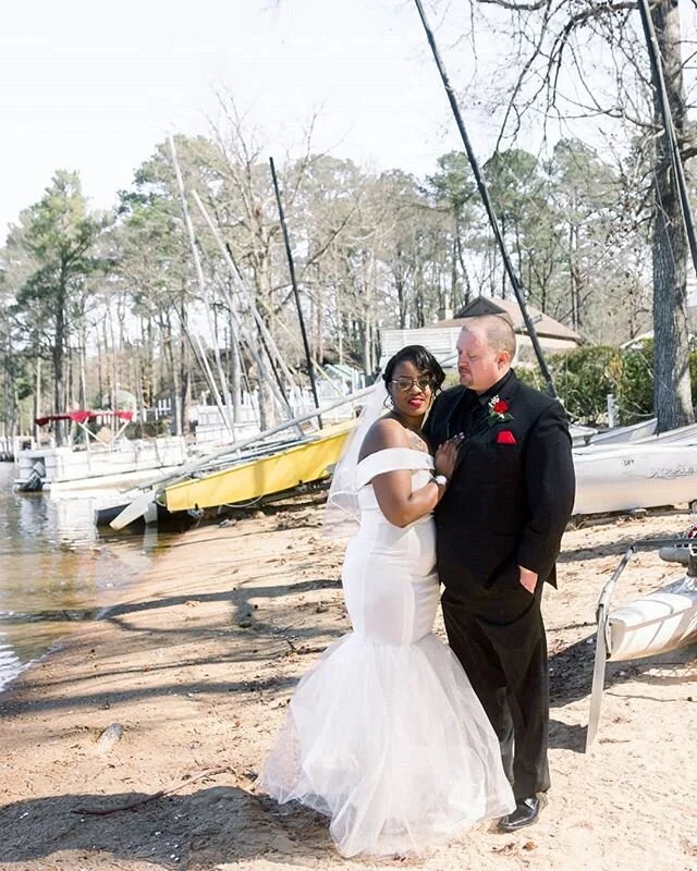 We love exploring venues with our couples. Even though it was a time where the sun was high and shining bright in the afternoon, Ebony and Mike trusted us to take them around the venue and find a couple locations to get some great shots that really t