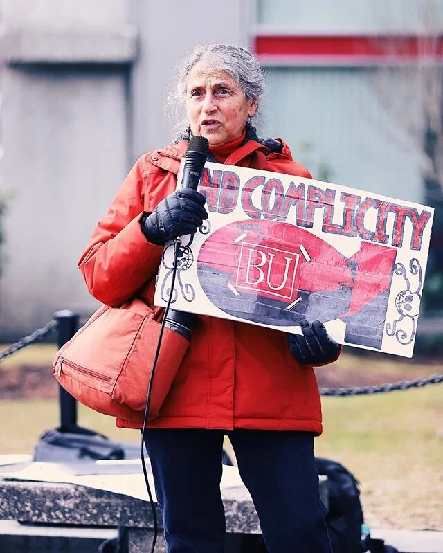 From the protest against Raytheon at BU
&bull;
&bull;
&bull;

#activism #socialjustice #humanrights #powertothepolls #takeaknee #resist #staywoke #feelthebern

#photooftheday #vsco #vscogood #vscogram #vscofilm #bostondotcom #IGersMass #followingbost