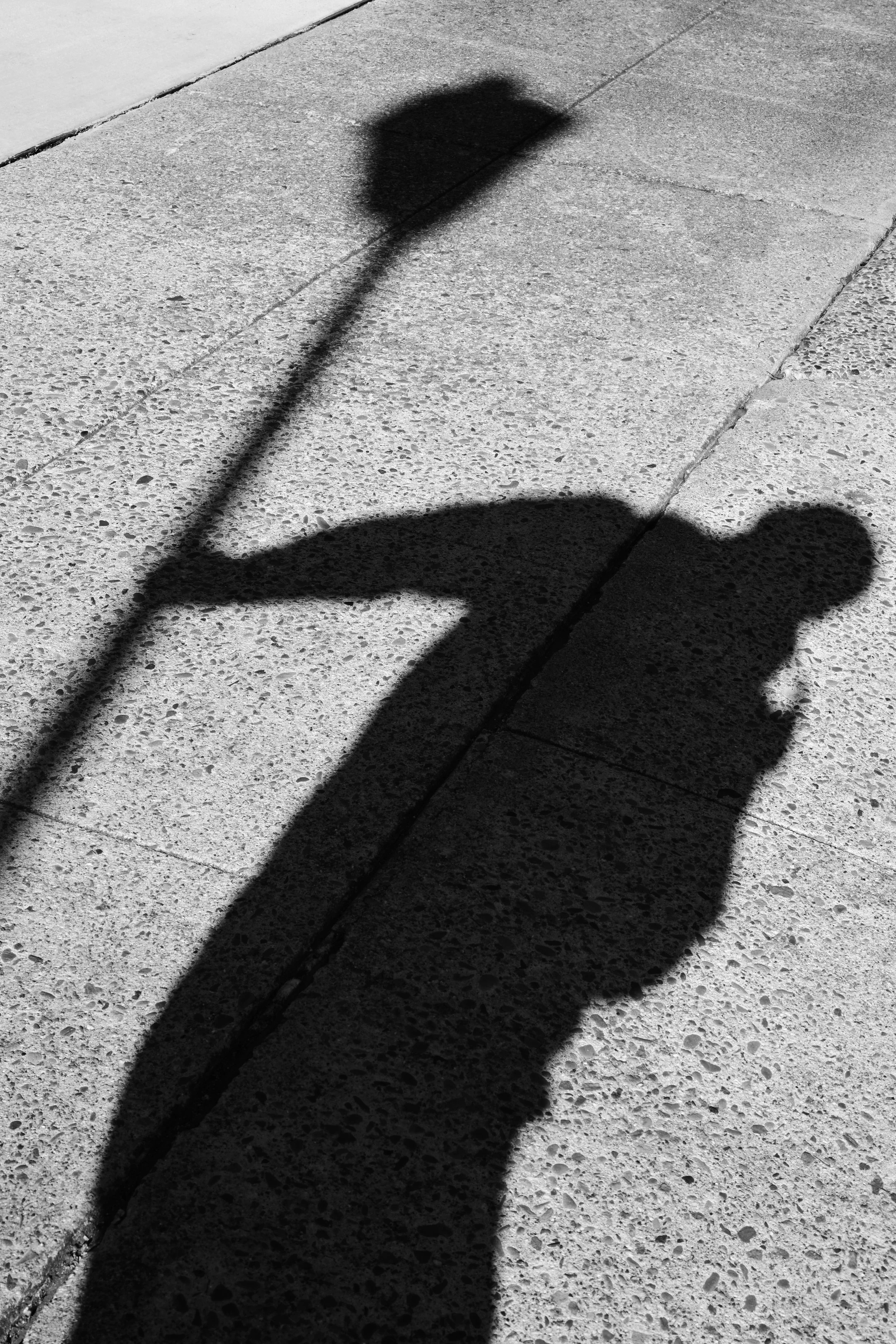 Swinging By a Street Sign