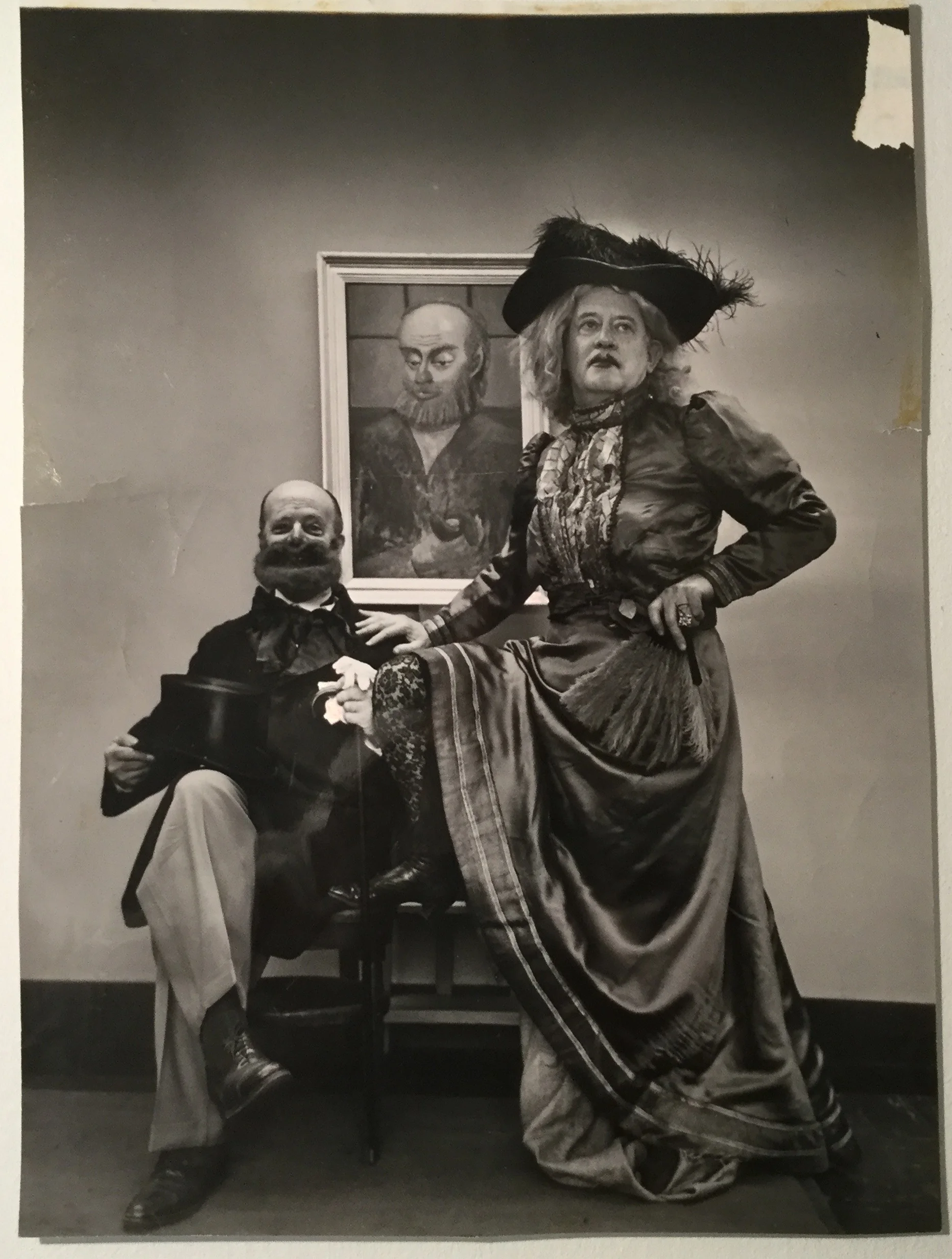 I.G. GLUTZ WITH ERMINTRUDE O’BOYLE