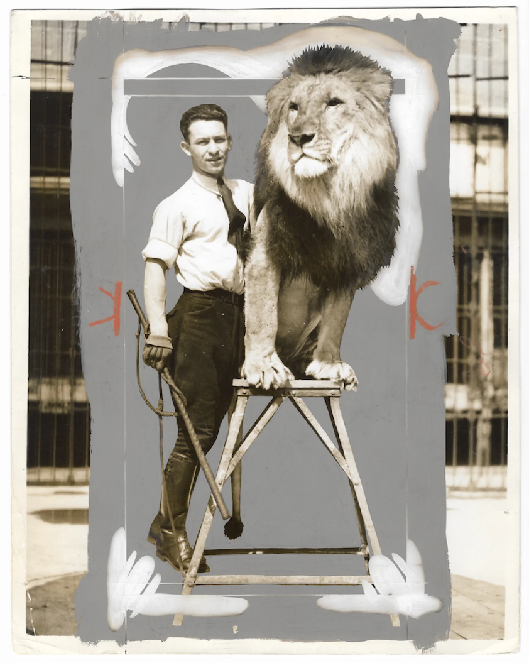 LION AND TAMER