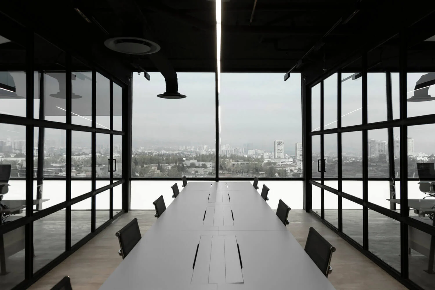 Proyecto de arquitectura de interiores en Oficinas Doble Altura en Lomas de Chapultepec