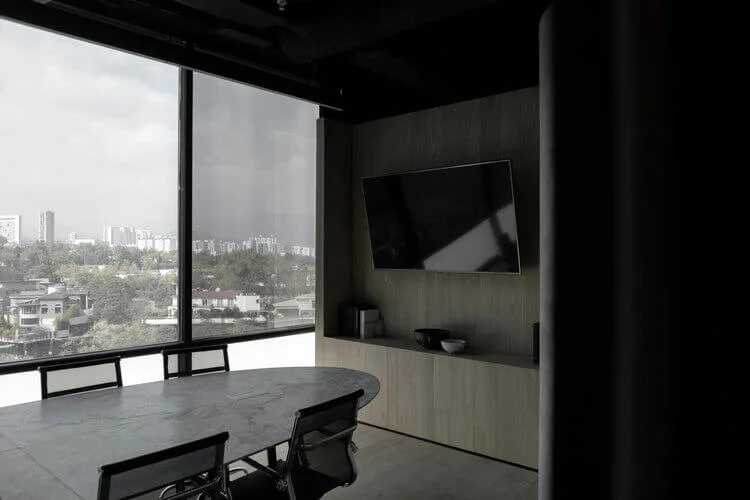 Proyecto de arquitectura de interiores en Oficinas Doble Altura en Lomas de Chapultepec