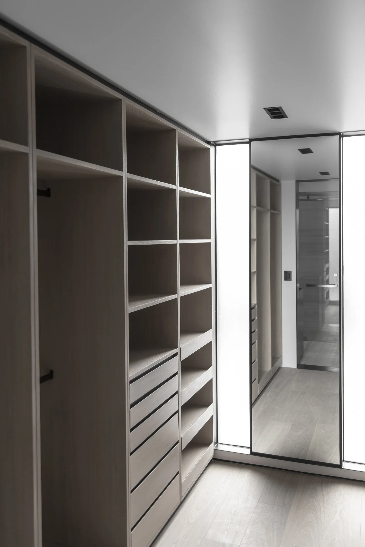 Proyecto de arquitectura de interiores en Departamento Monte Athos en Lomas de Chapultepec