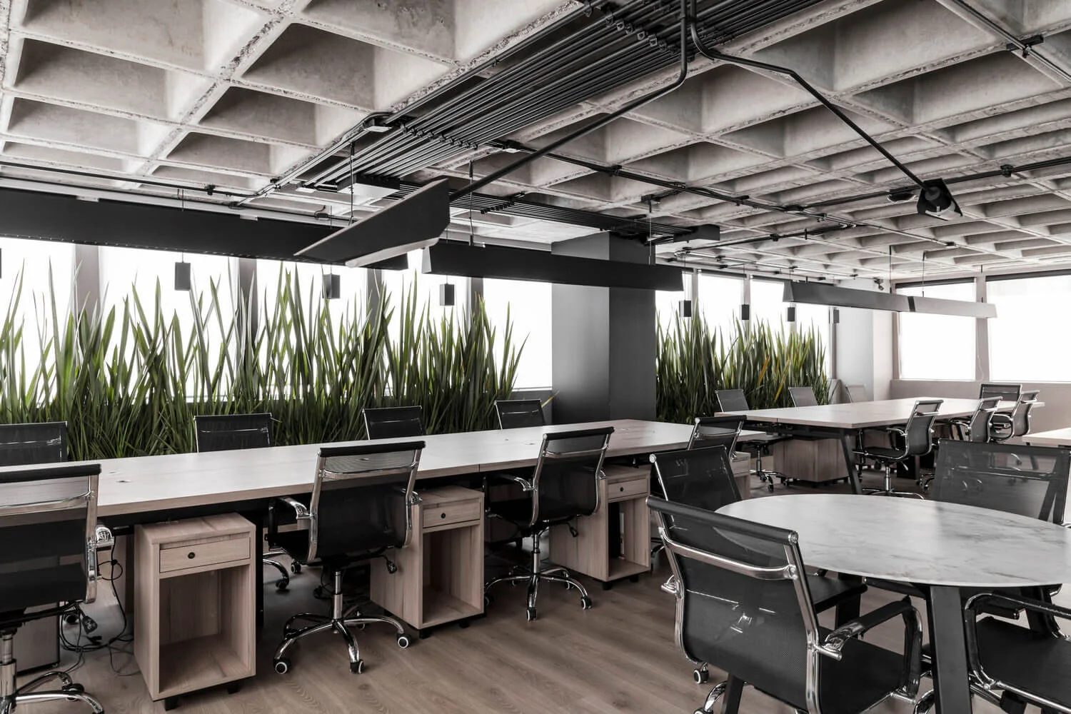 Proyecto de arquitectura de interiores en Oficinas Palmas en Lomas de Chapultepec