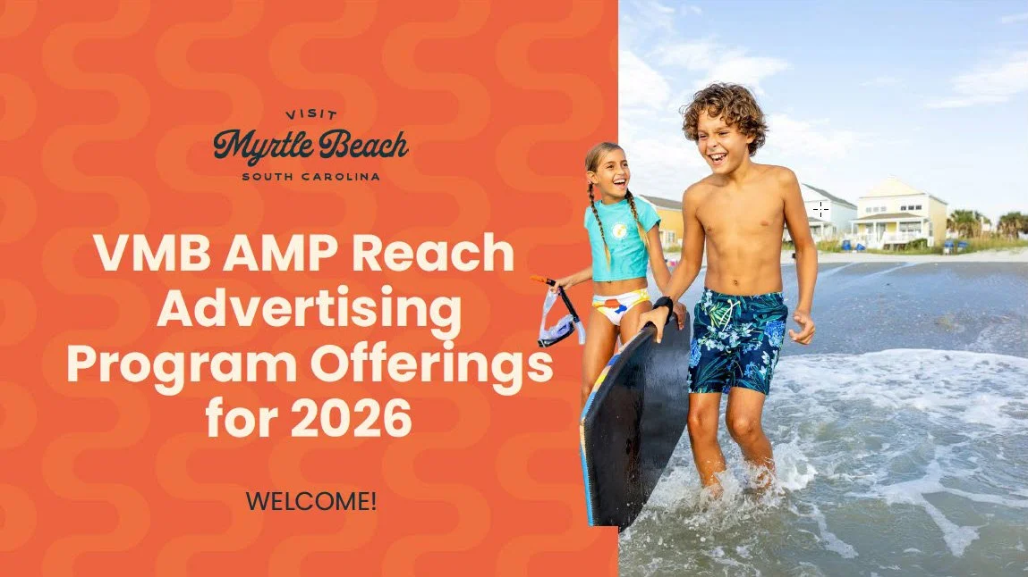AMP Reach Now Available – Two Great Options to Reach Myrtle Beach Travelers