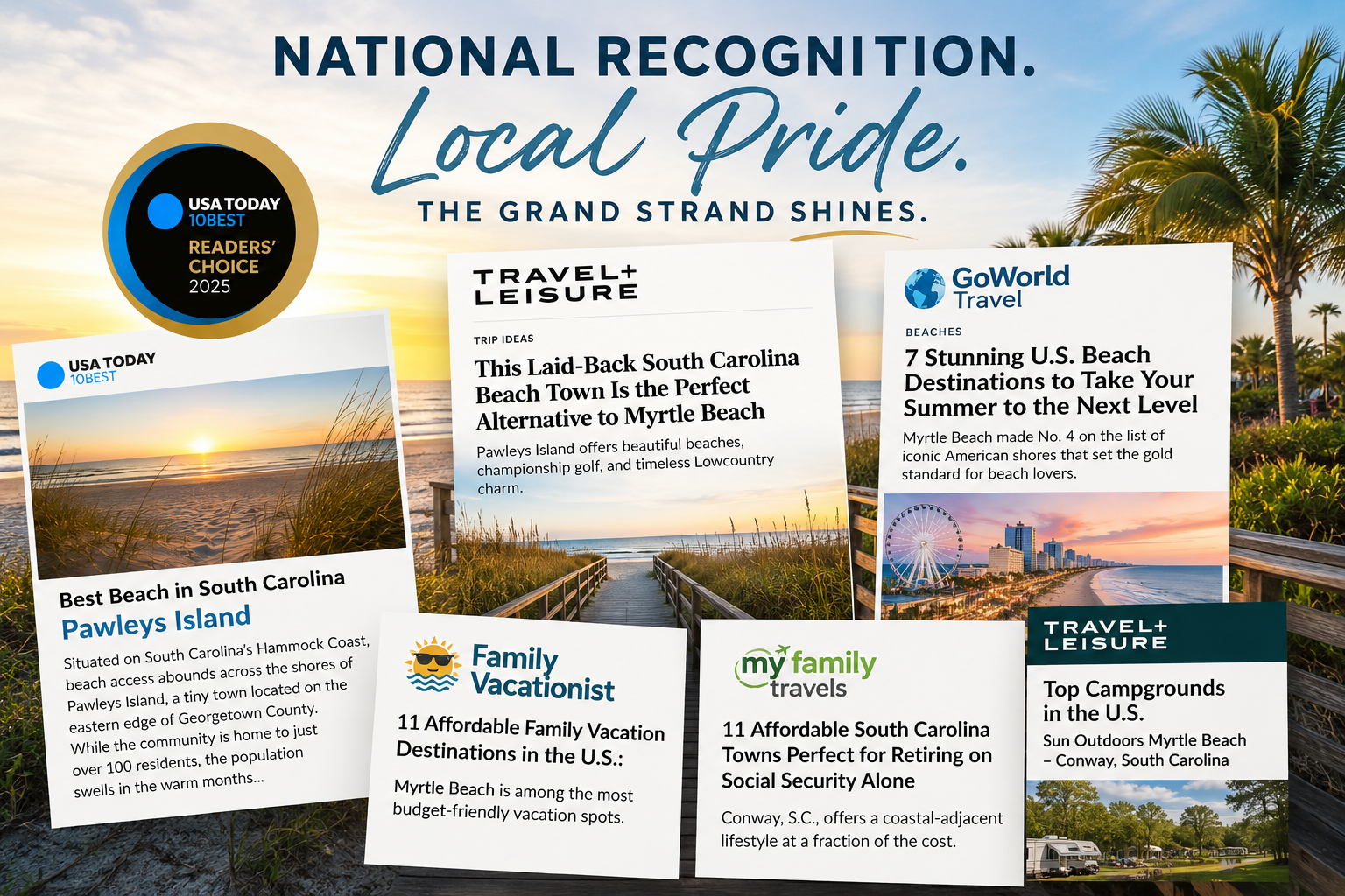 National Recognition Continues to Elevate the Grand Strand