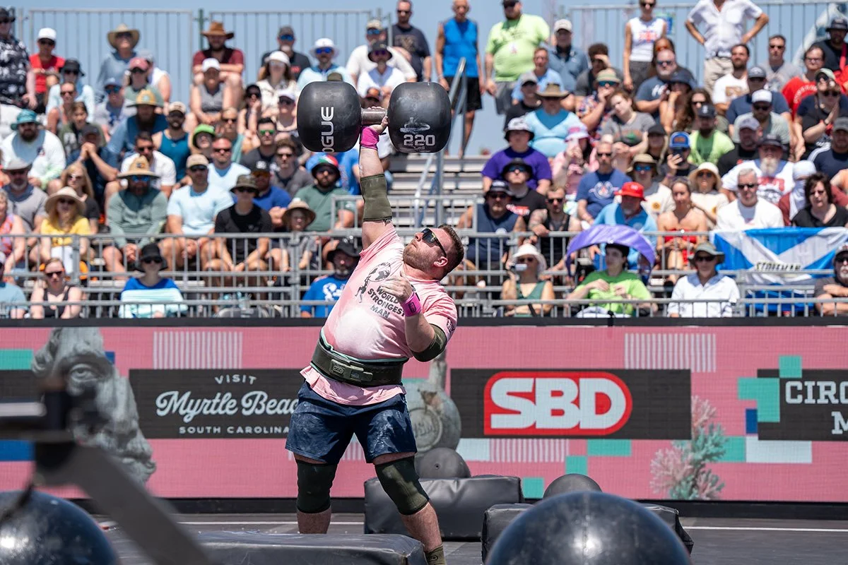 Sold-Out World’s Strongest Man Competition Puts Myrtle Beach in the National & International Spotlight