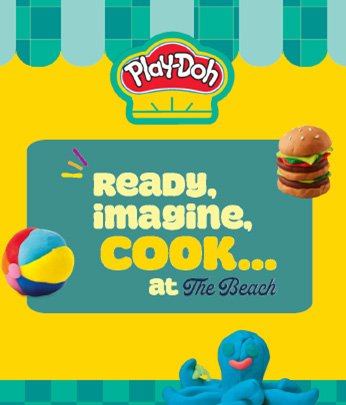 Play-Doh - Ready, Imagine, Cook at The Beach