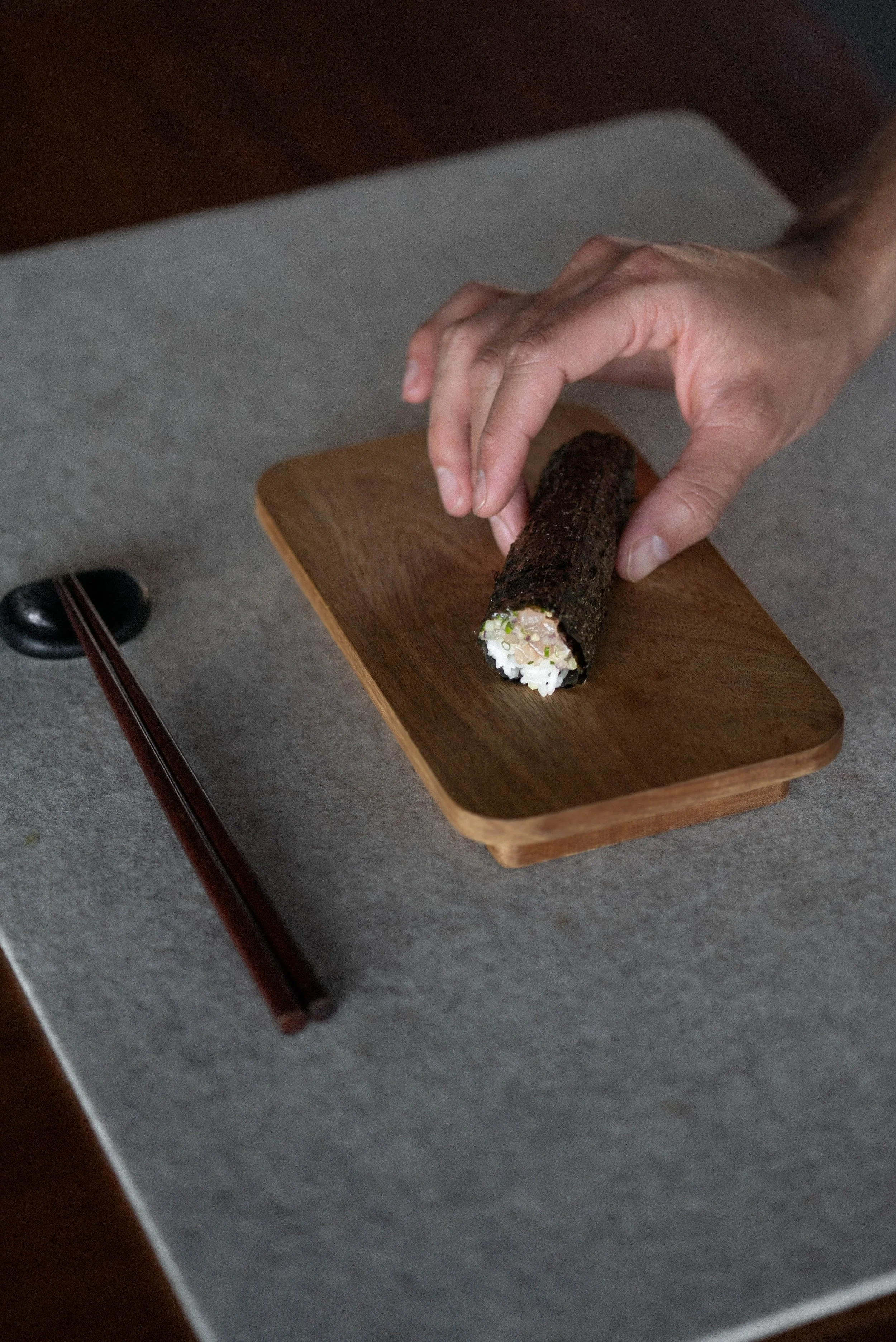 Handroll omakase en Manta: cuando diez personas son suficientes