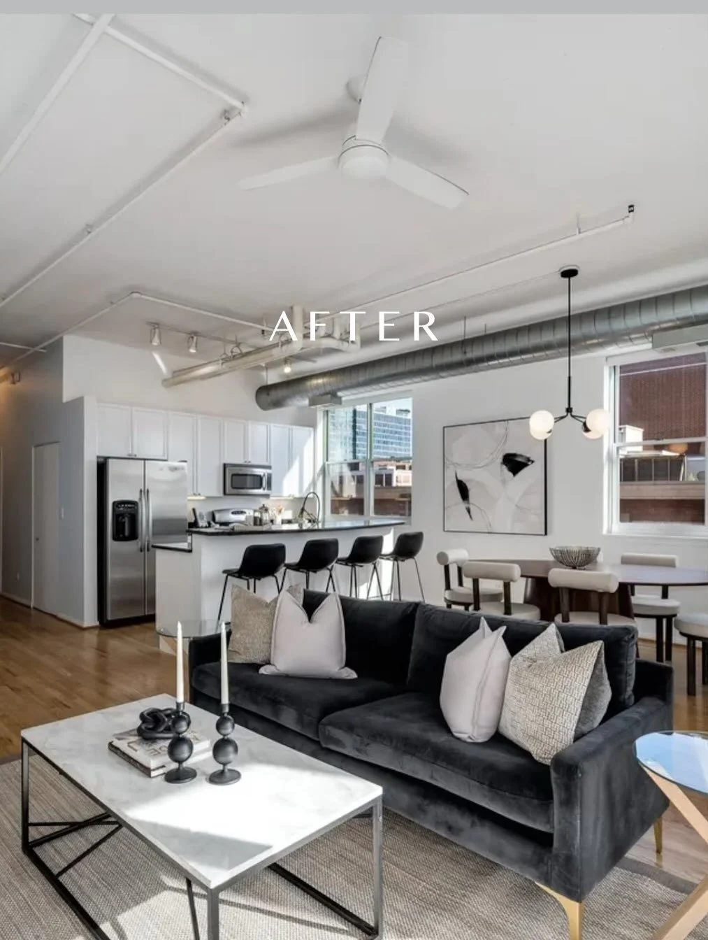 Staging and sunshine can do SO much for an empty condo. They&rsquo;re both necessary if you want buyers to flock to your listing. We&rsquo;re happy to report that this winning combination helped agent Jennifer Mills Klatt sell this unit at 950 W. Mon