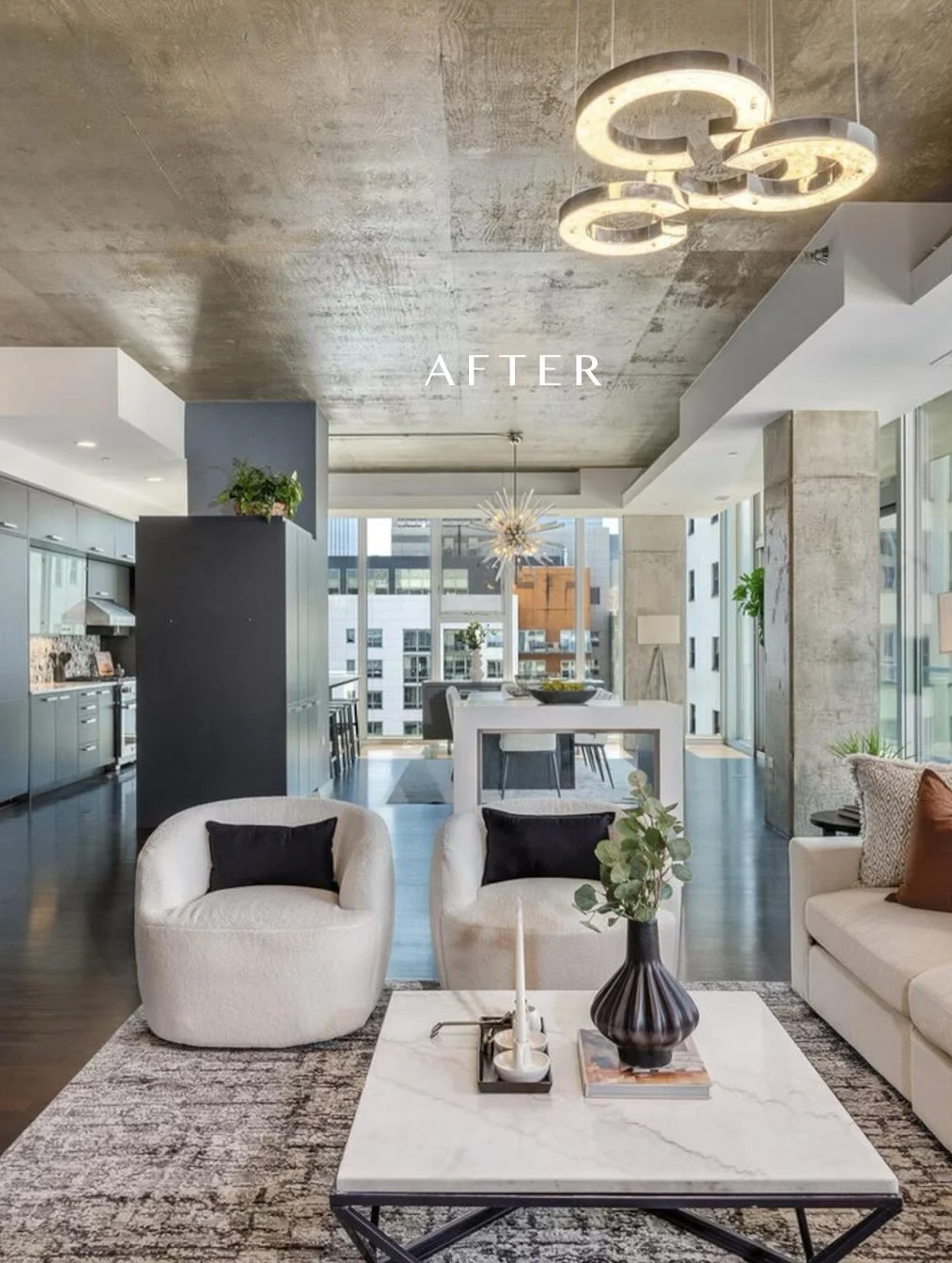 What is your vision for the home you want to sell? If you need help defining and refining it, we can take you there. Partner with us to bring out the potential of every room in your home, no matter if it&rsquo;s a city condo, a west loop loft, a new 