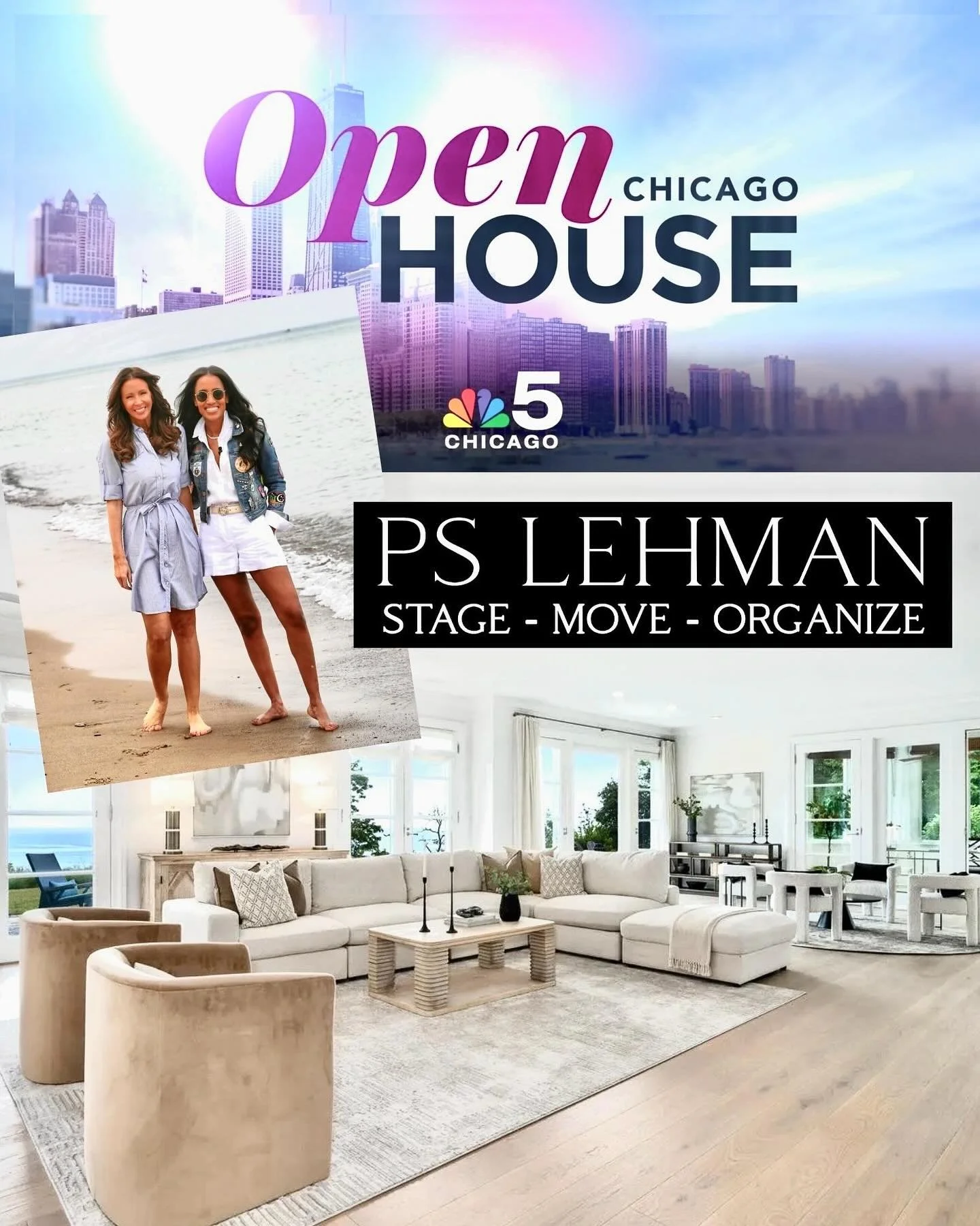 Did you see us featured today on &ldquo;Open House Chicago?&rdquo; If you caught this early morning show today, you were watching our staging for Carrie McCormick at 55 Prospect in Highland Park. 

We&rsquo;re sharing a video here that Carrie created