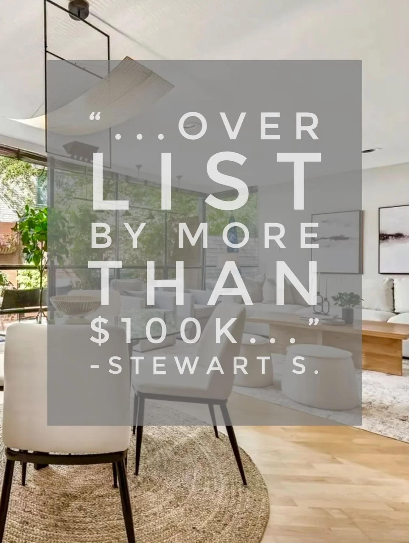 &ldquo;Property is under contract (multiple offers-7 total) and over listing by more than $100k. Lastly, I had 200 ppl through it last Sat/Sun.&rdquo; 
agent Stewart S. 
#badabingbadaboom #pslehmanhomestaging #stagedandsold