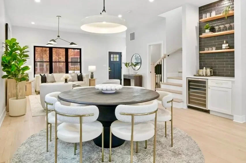 What does every newly renovated home need once it&rsquo;s finished? Staging! This developer and agent, Lauren Hundman, chose us to stage this beautiful home at 3309 N. Whipple - one of her many projects we have had the honor to stage 😁 
Just listed 
