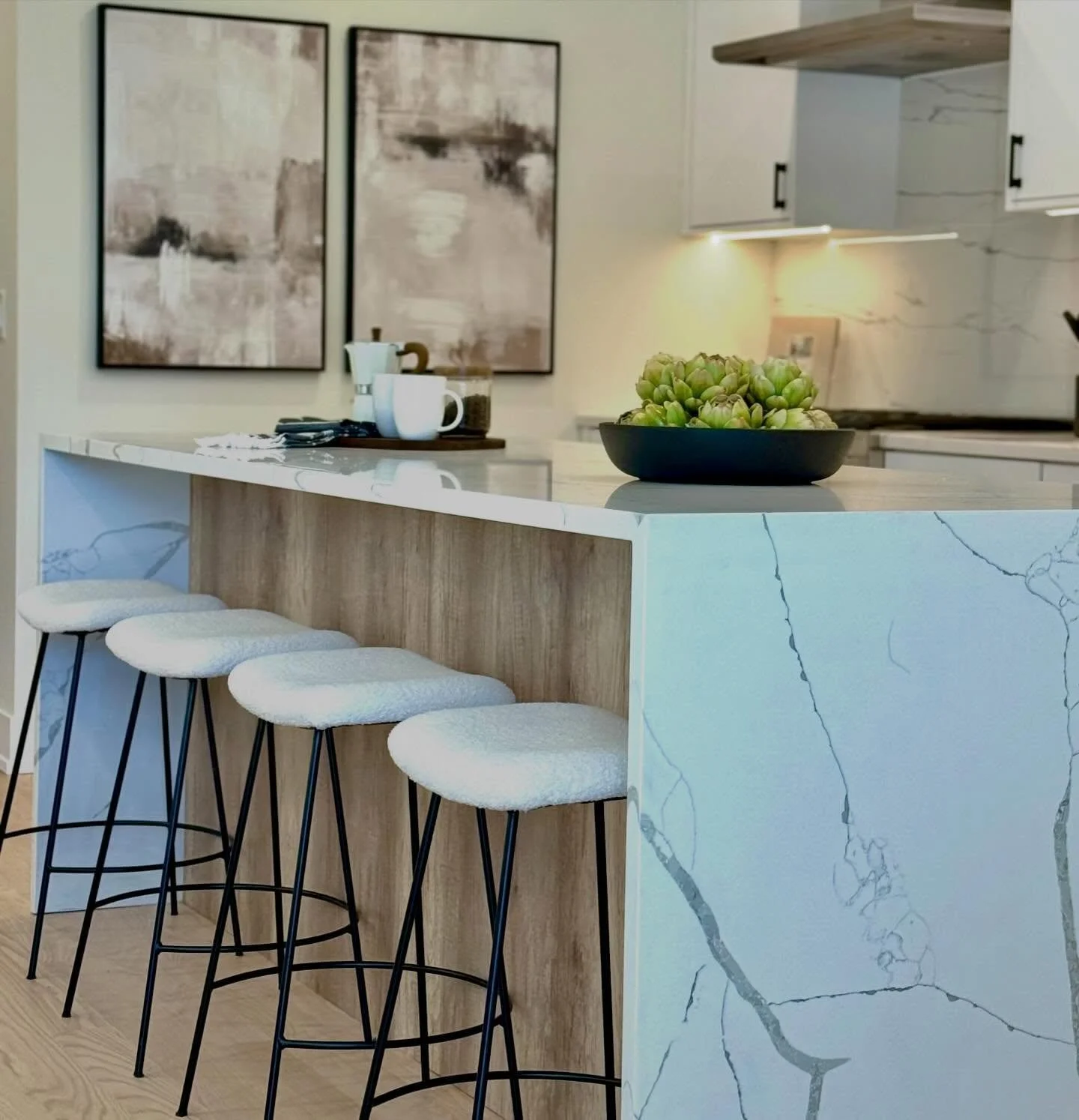 This kitchen is sure to wake up buyers into  putting down an offer! Let&rsquo;s sell some real estate this weekend!! 😁😆😊

#stagedbypslehman #stagedtosell #sellingchicagoland