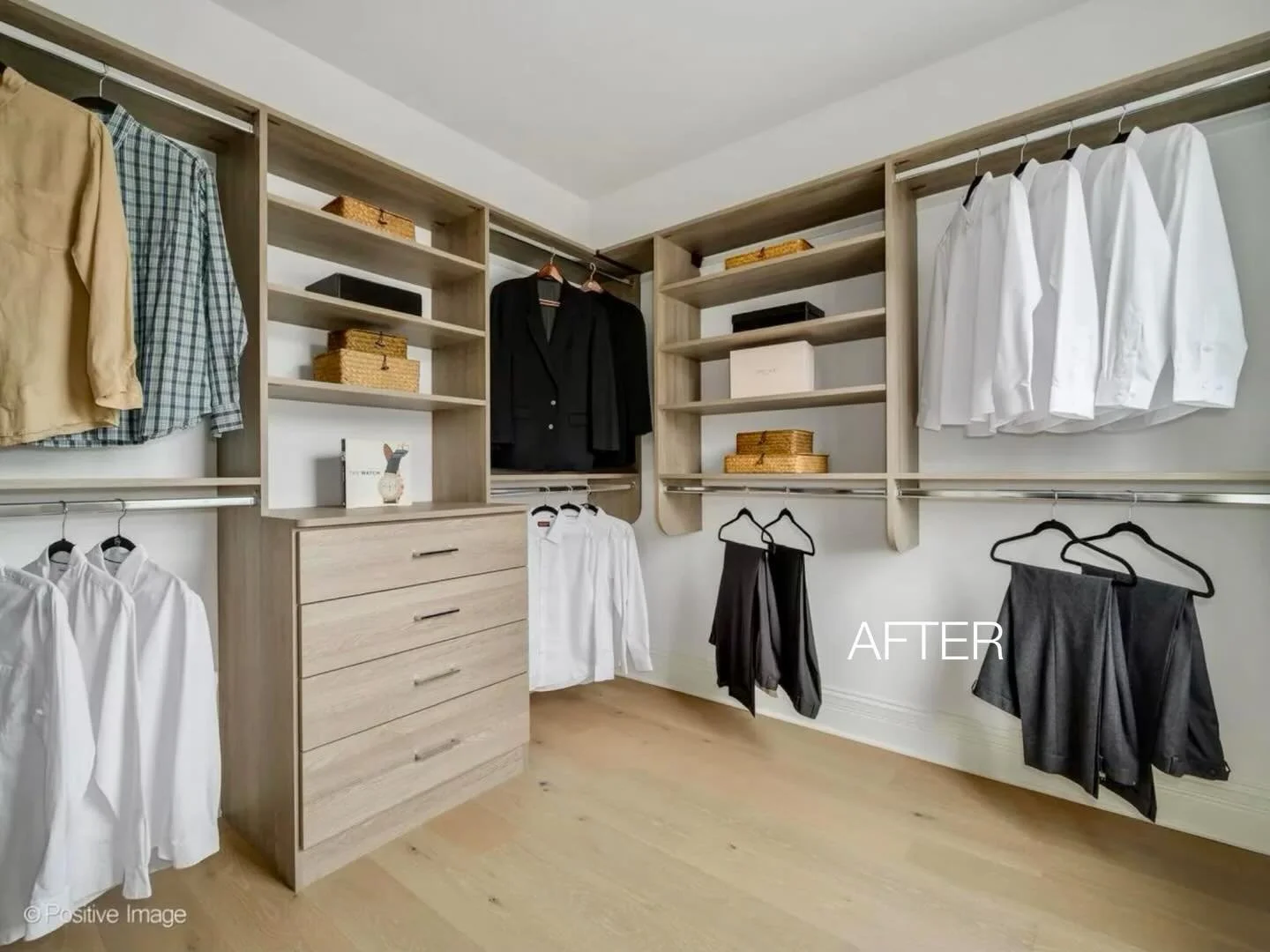 What room at your listing is your buyer going to use every single day to get dressed? 🧐 Don&rsquo;t forget to stage the closets! 
#stagedbypslehman #stagingchicagoland #closetstaging