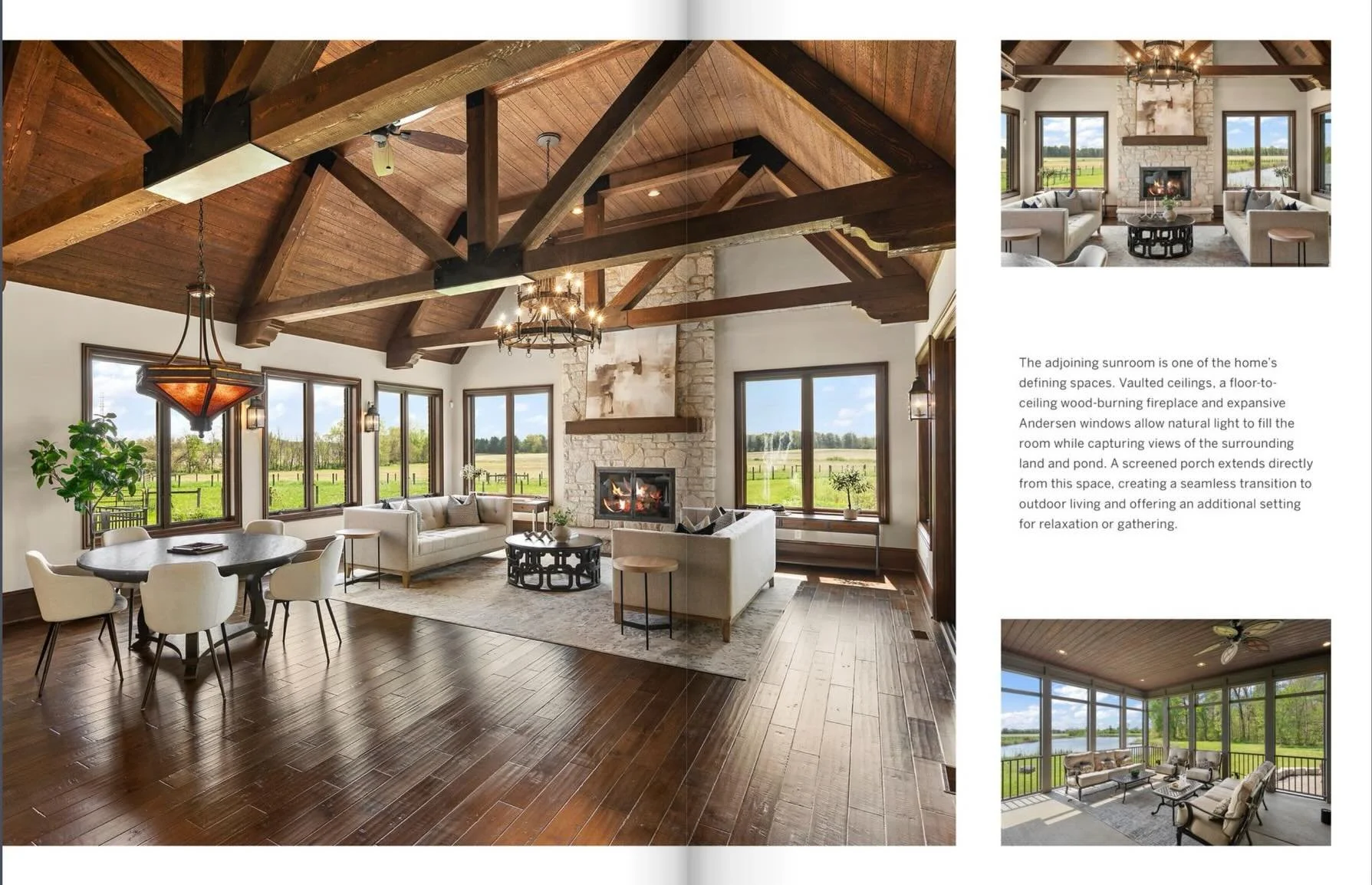 Memorial Day weekend has us dreaming about getting out of the city&mdash; and into a home like this in nearby Indiana! We loved staging this sprawling estate for agent Lesley Sweeney and her clients. Coming Soon!!