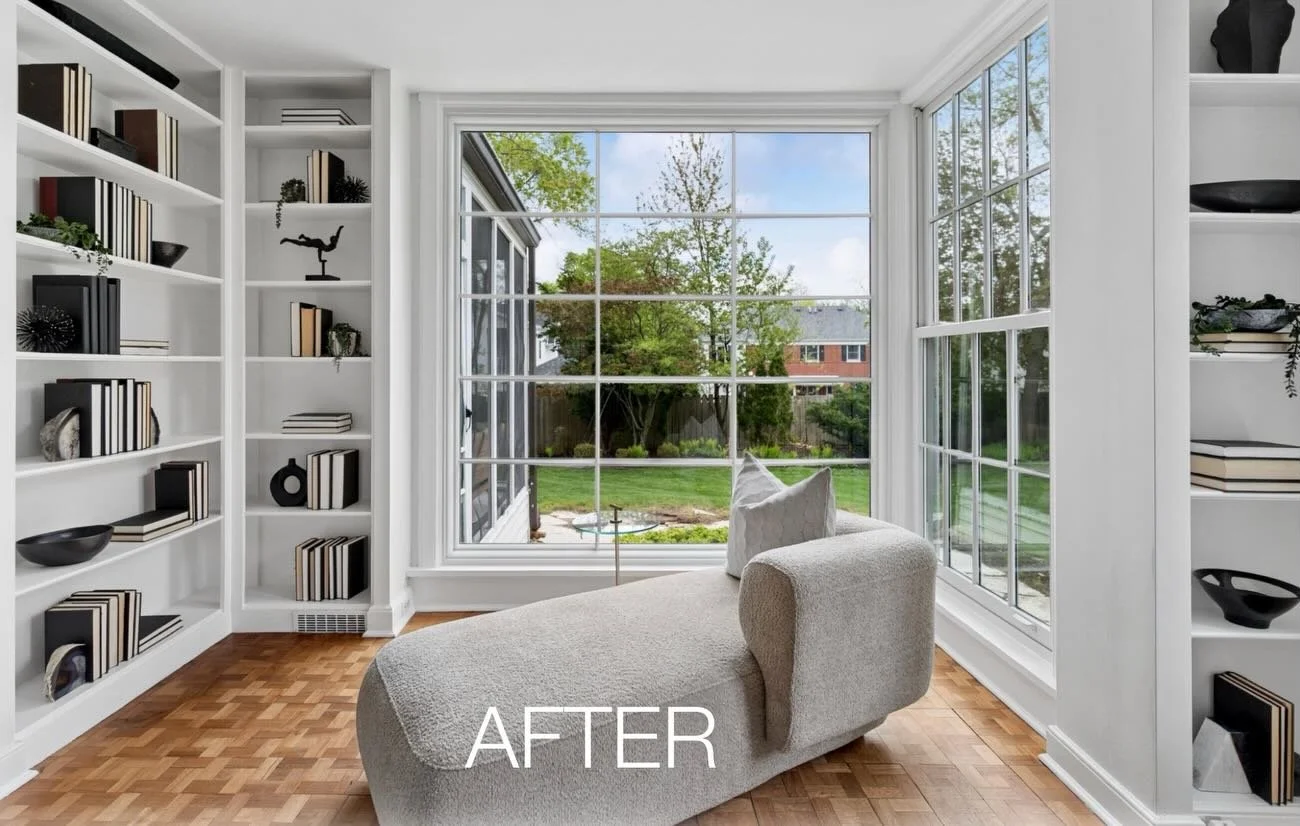 We create the story of home - rooms that people can envision living in, relaxing in, calling their own. #pslehmanstaging #stagedtosell #beforeandafter