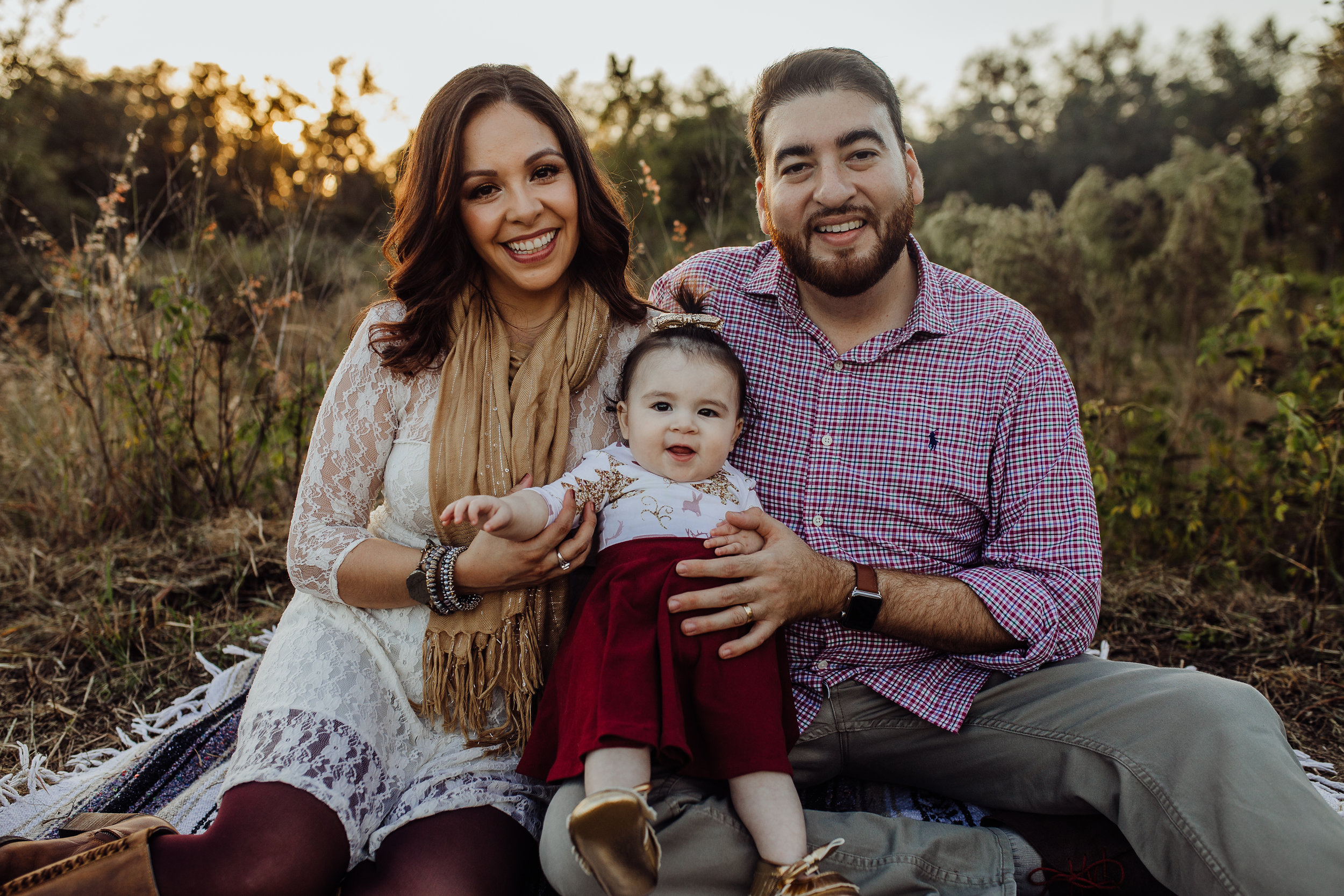 Debary Family Photographer with fall field pictures