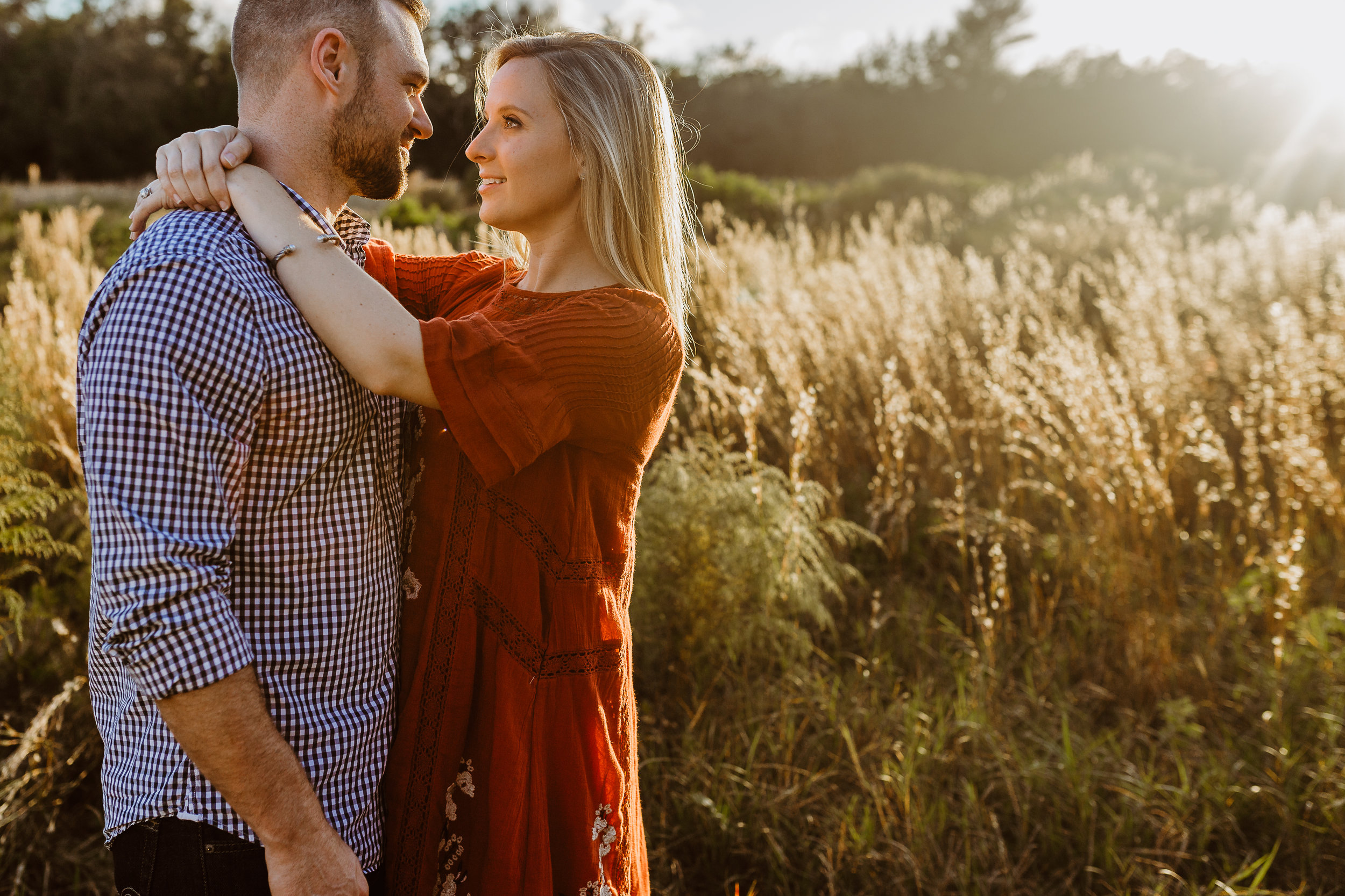 Debary, Deland, Dayton Beach, Lake Mary, Orlando Maternity photographer shot in a field with Free People dress