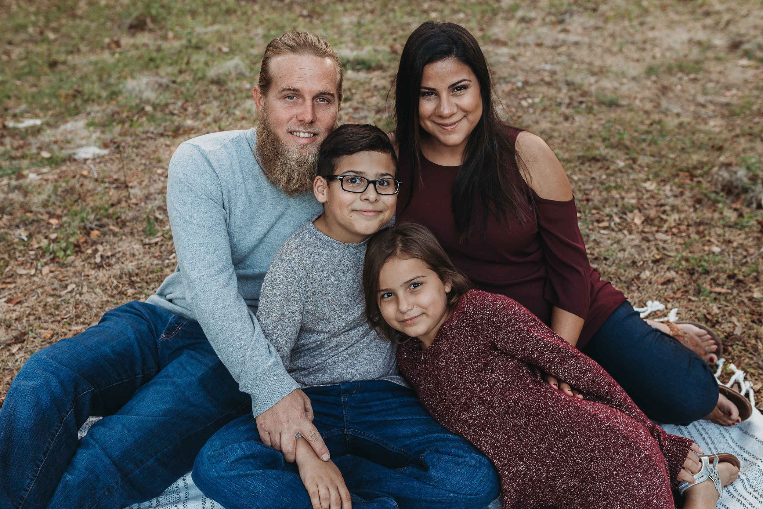 Daytona Beach Family photographer, cute florida family photos and how to dress for christmas photos