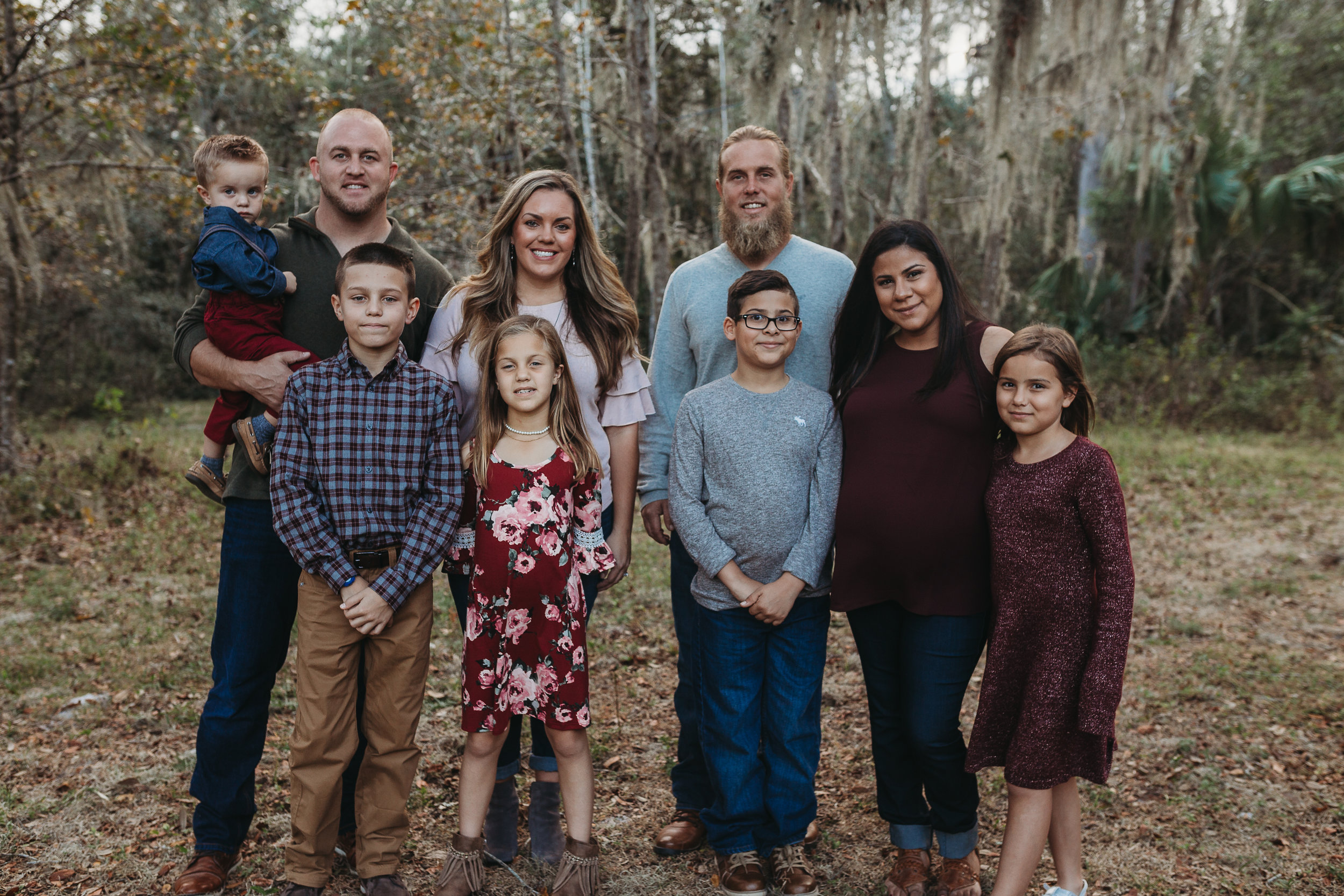 Daytona Beach Family photographer, cute florida family photos and how to dress for christmas photos