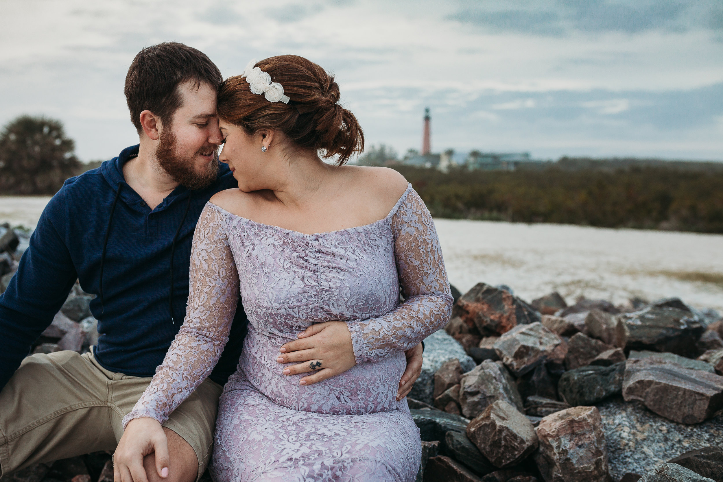 Ponce Inlet and Daytona Beach Maternity Photographer