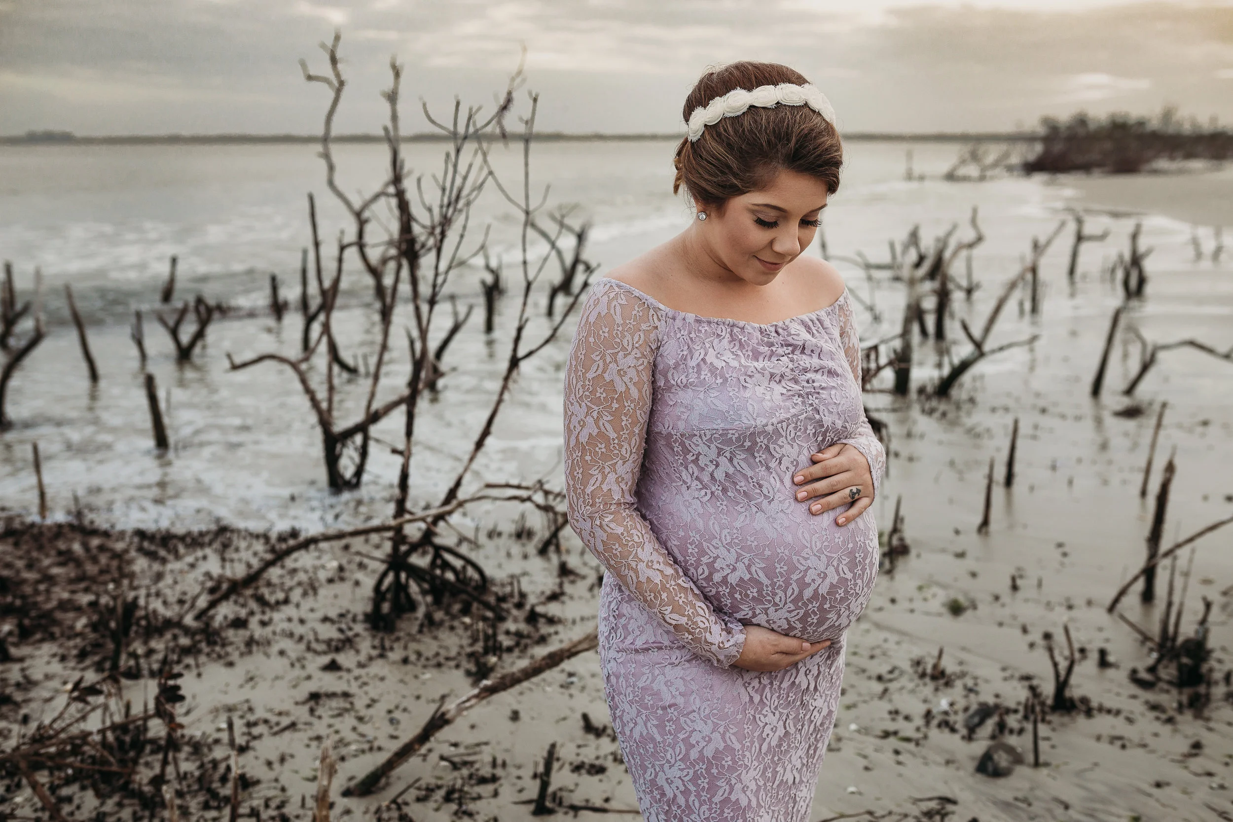 Ponce Inlet and Daytona Beach Maternity Photographer