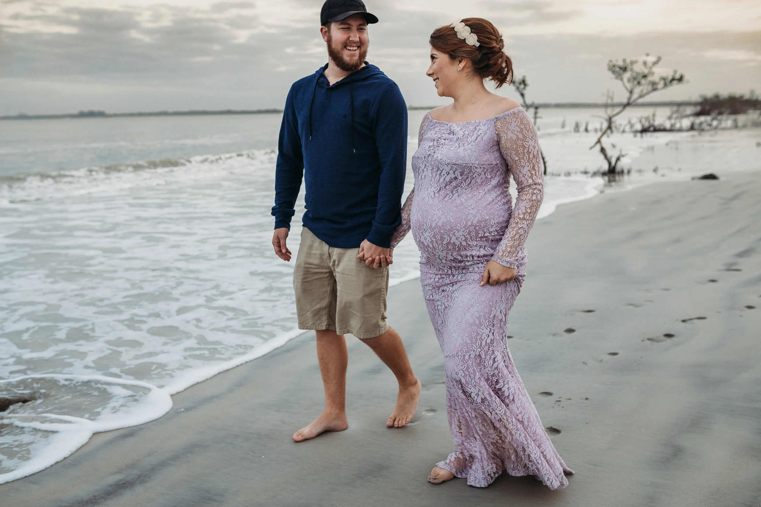 Ponce Inlet and Daytona Beach Maternity Photographer