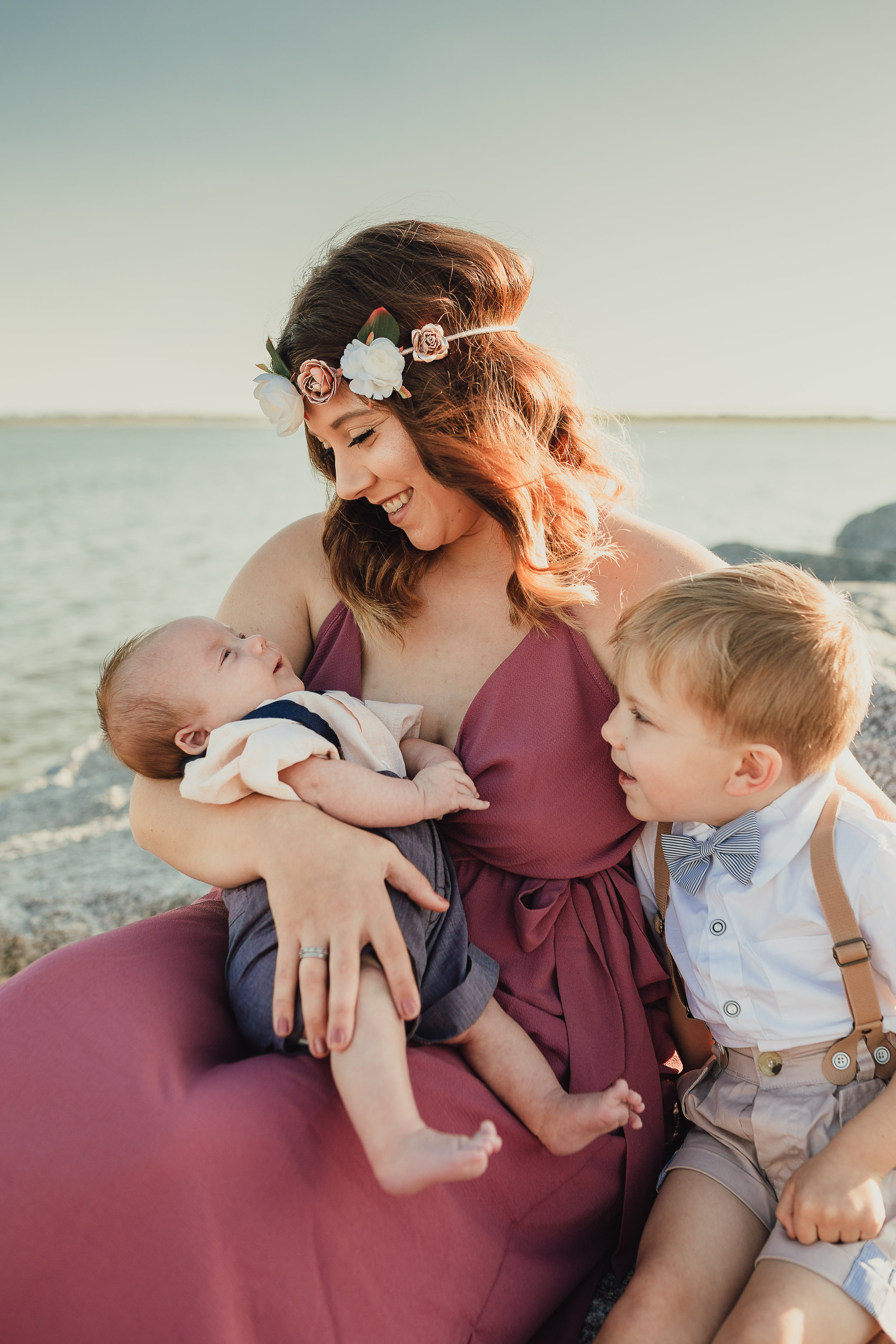 Daytona Beach and Ponce Inlet family photographer, what to wear for a beach photoshoot