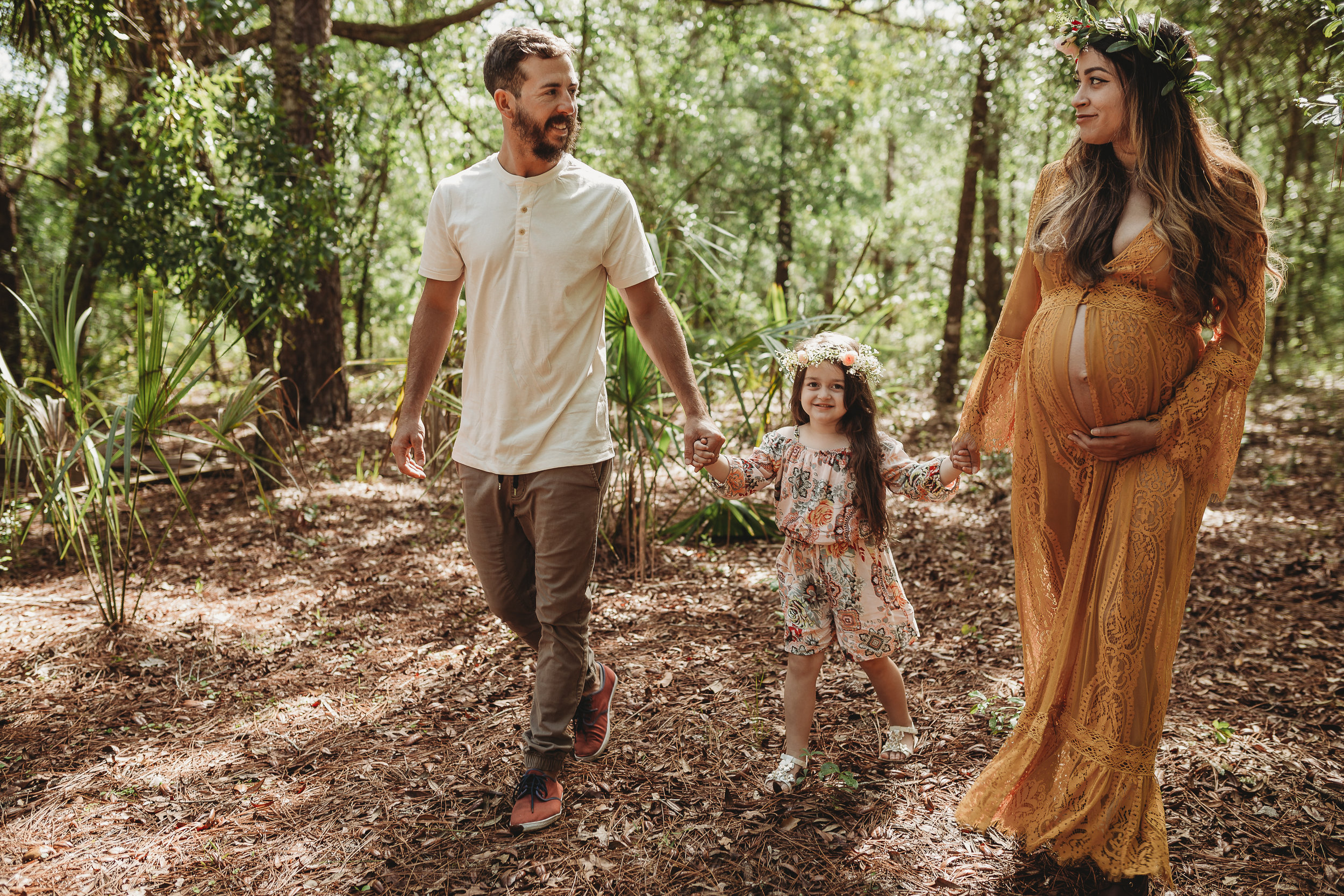 Kelly Springs boho maternity session from S&amp;G Photography Central Florida photographer