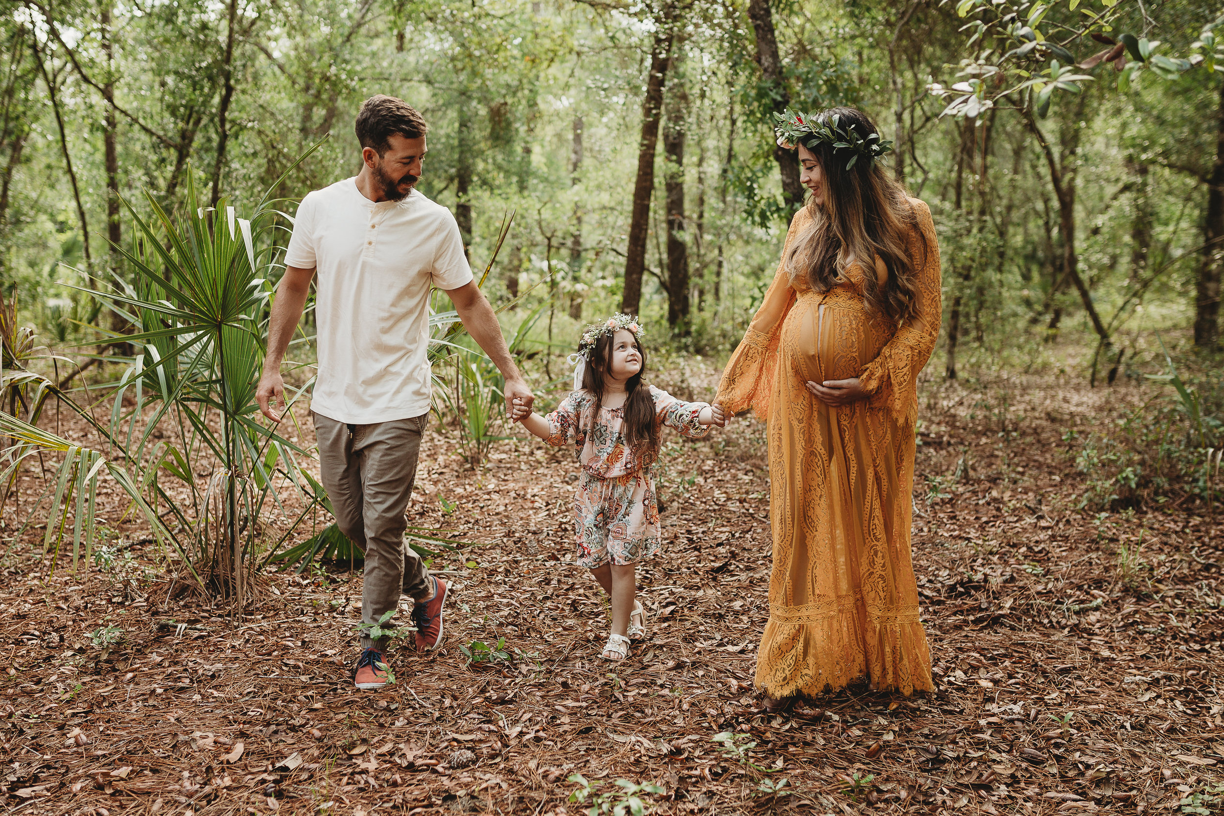 Kelly Springs boho maternity session from S&amp;G Photography Central Florida photographer