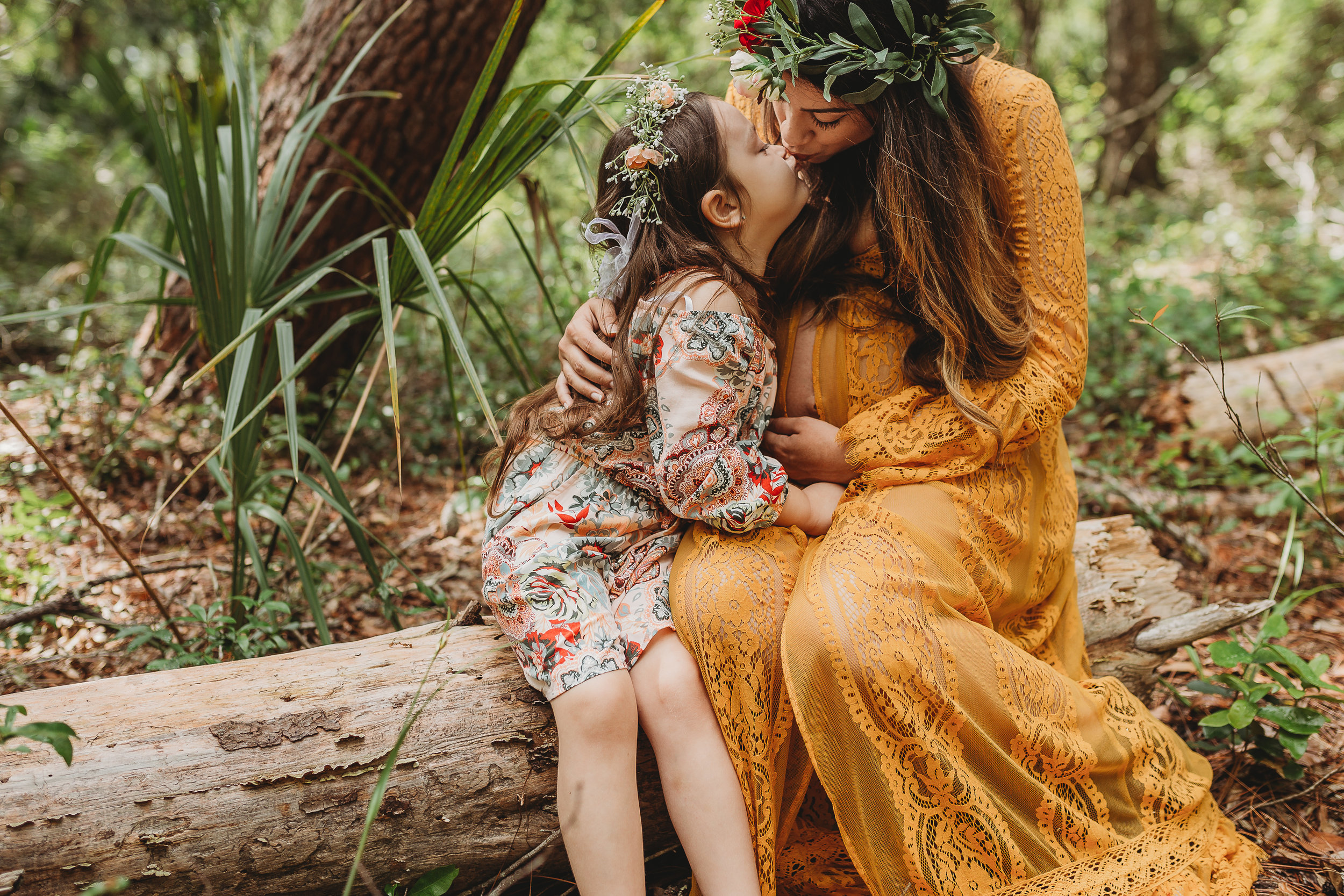 Kelly Springs boho maternity session from S&amp;G Photography Central Florida photographer