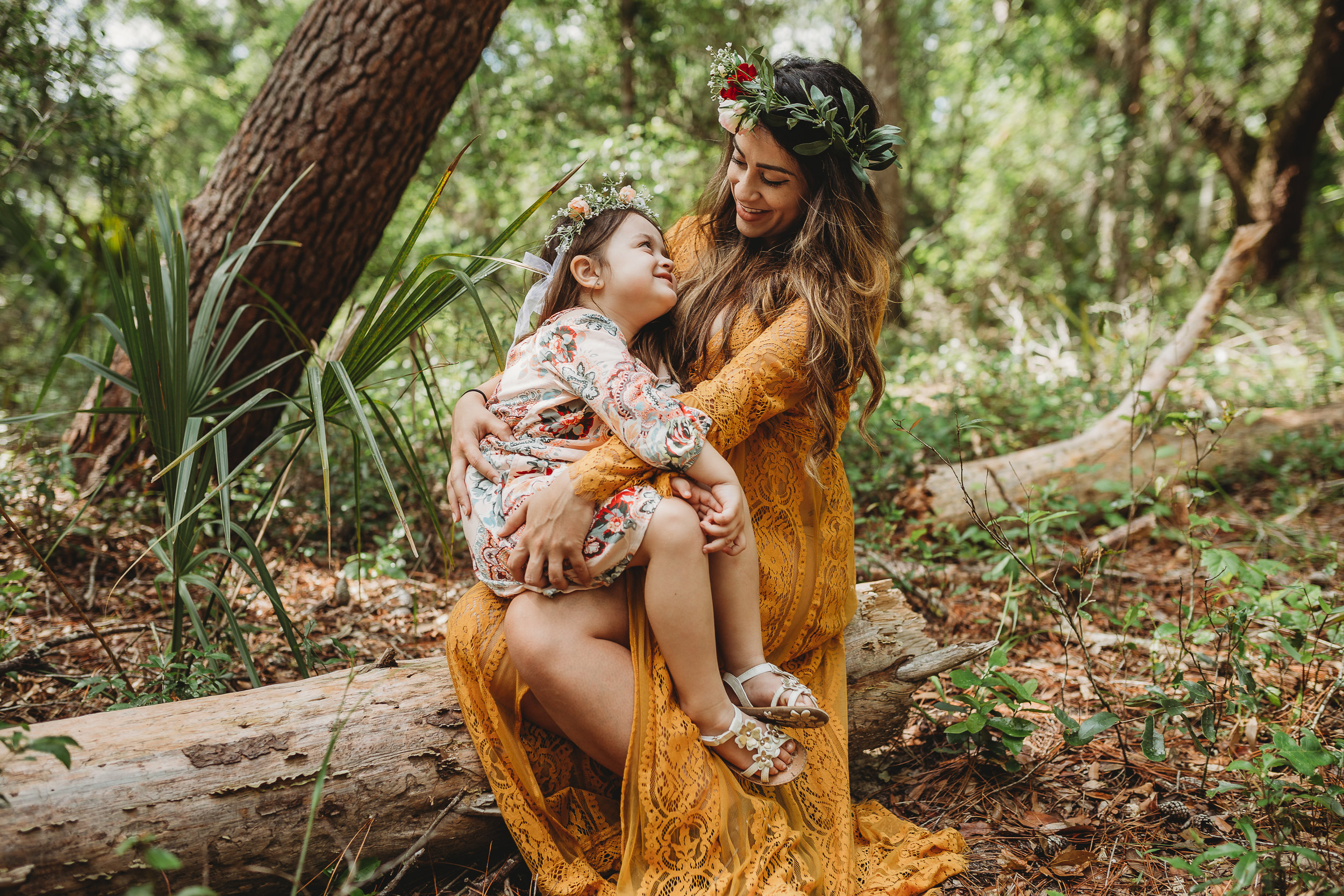 Kelly Springs boho maternity session from S&amp;G Photography Central Florida photographer