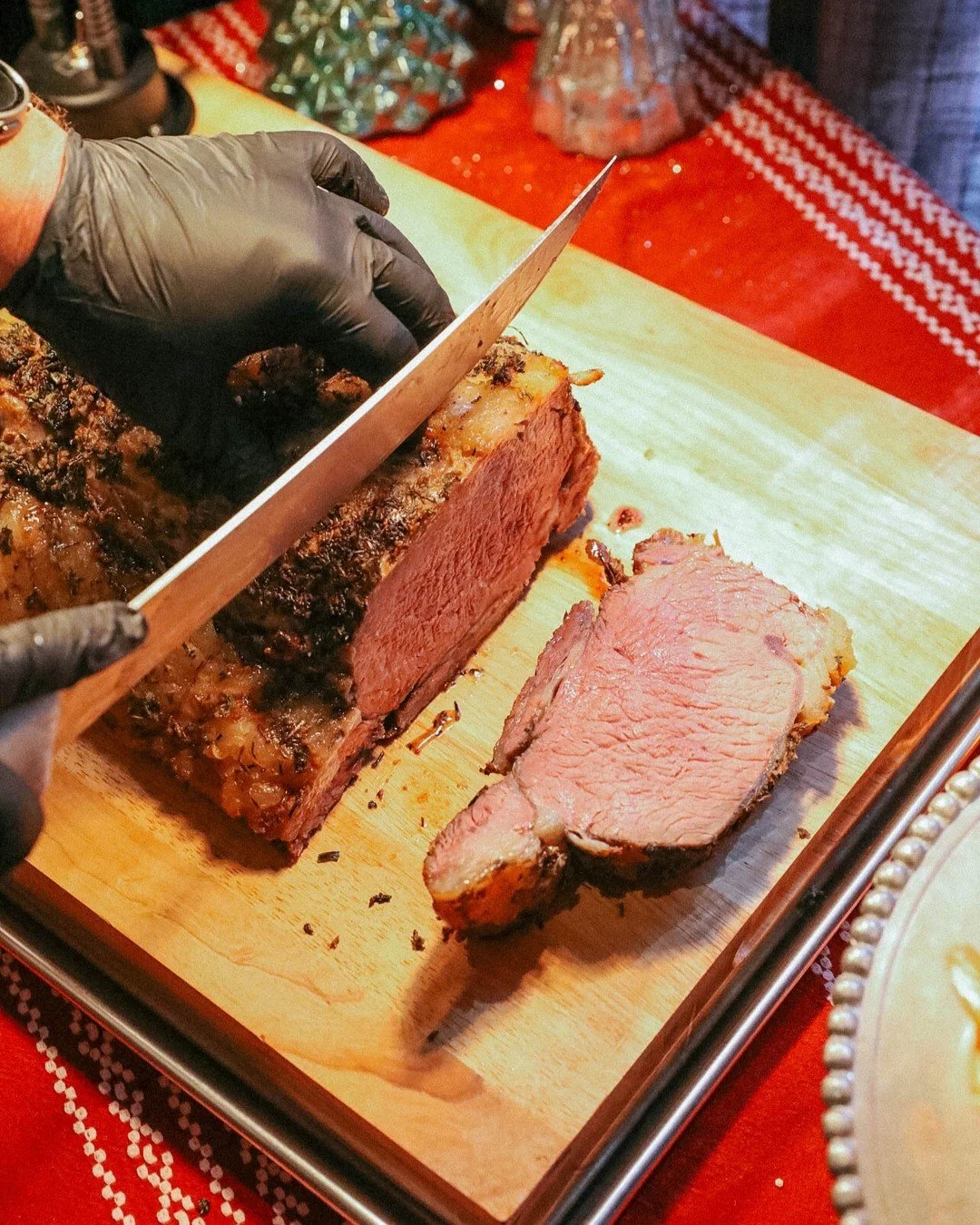 Our sister restaurant @lunaredrestaurant's Thanksgiving reservations are filling up quickly! While we'll be closed on that holiday, join the celebration over at Luna Red and enjoy hand-carved, herb-crusted prime rib, turkey, and more seasonal offerin