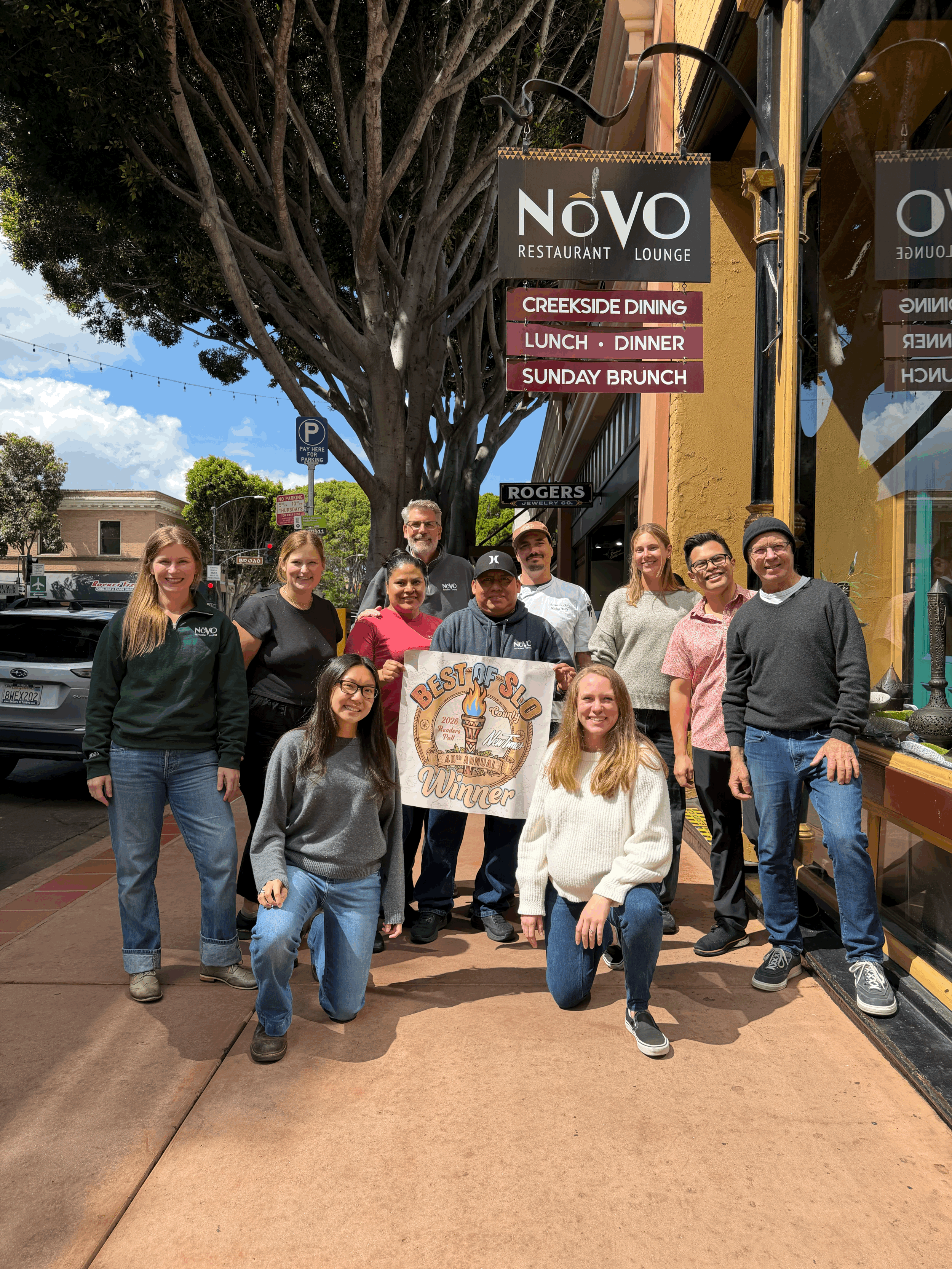 Thank you for voting us Best SLO Restaurant!
