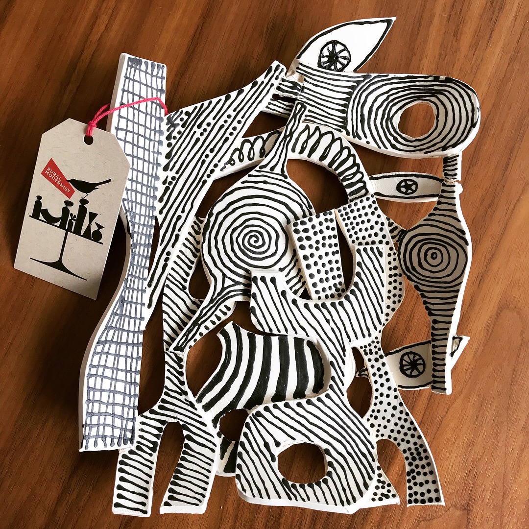 blotted line sculpture 1