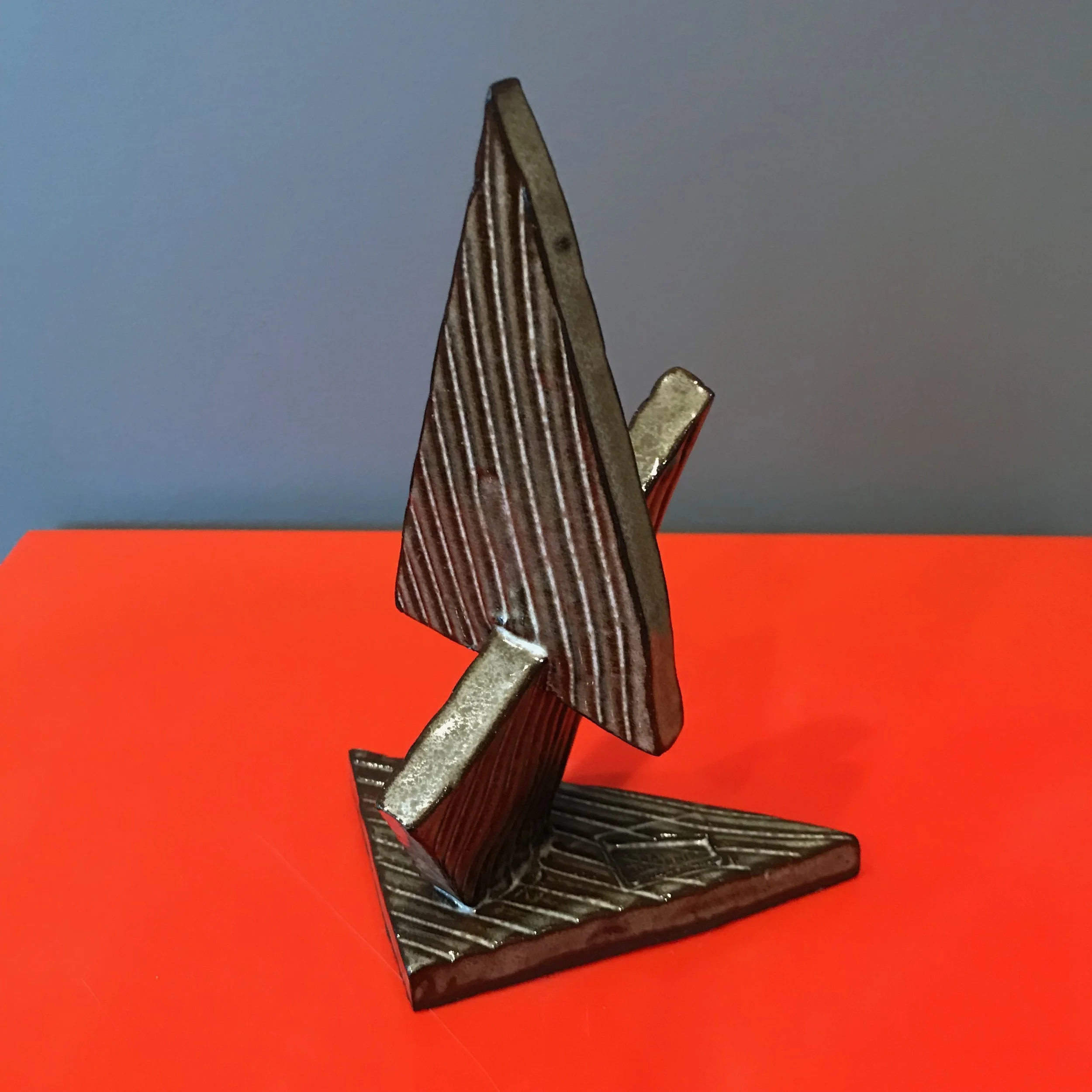 triangle sculpture