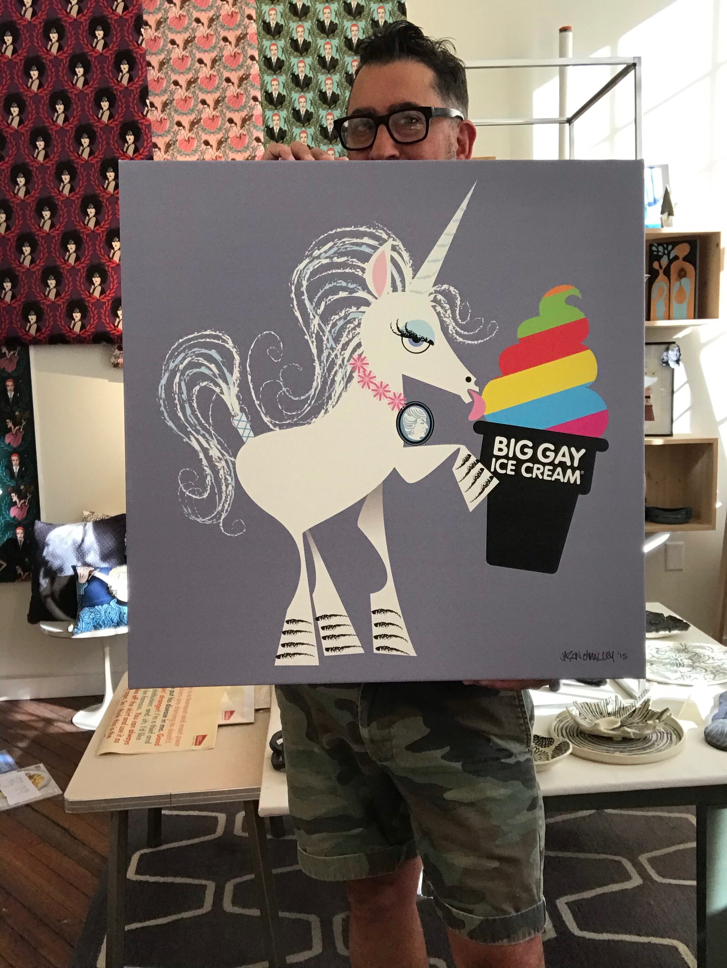 Unicorn for Big Gay Ice Cream