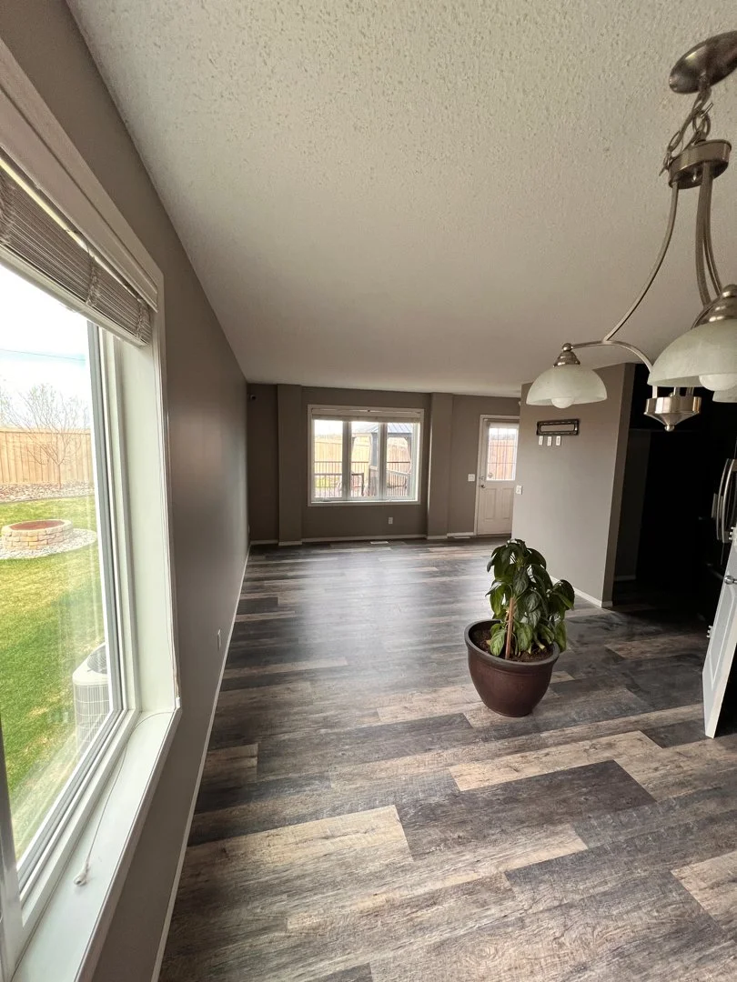 interior of home painted YEG