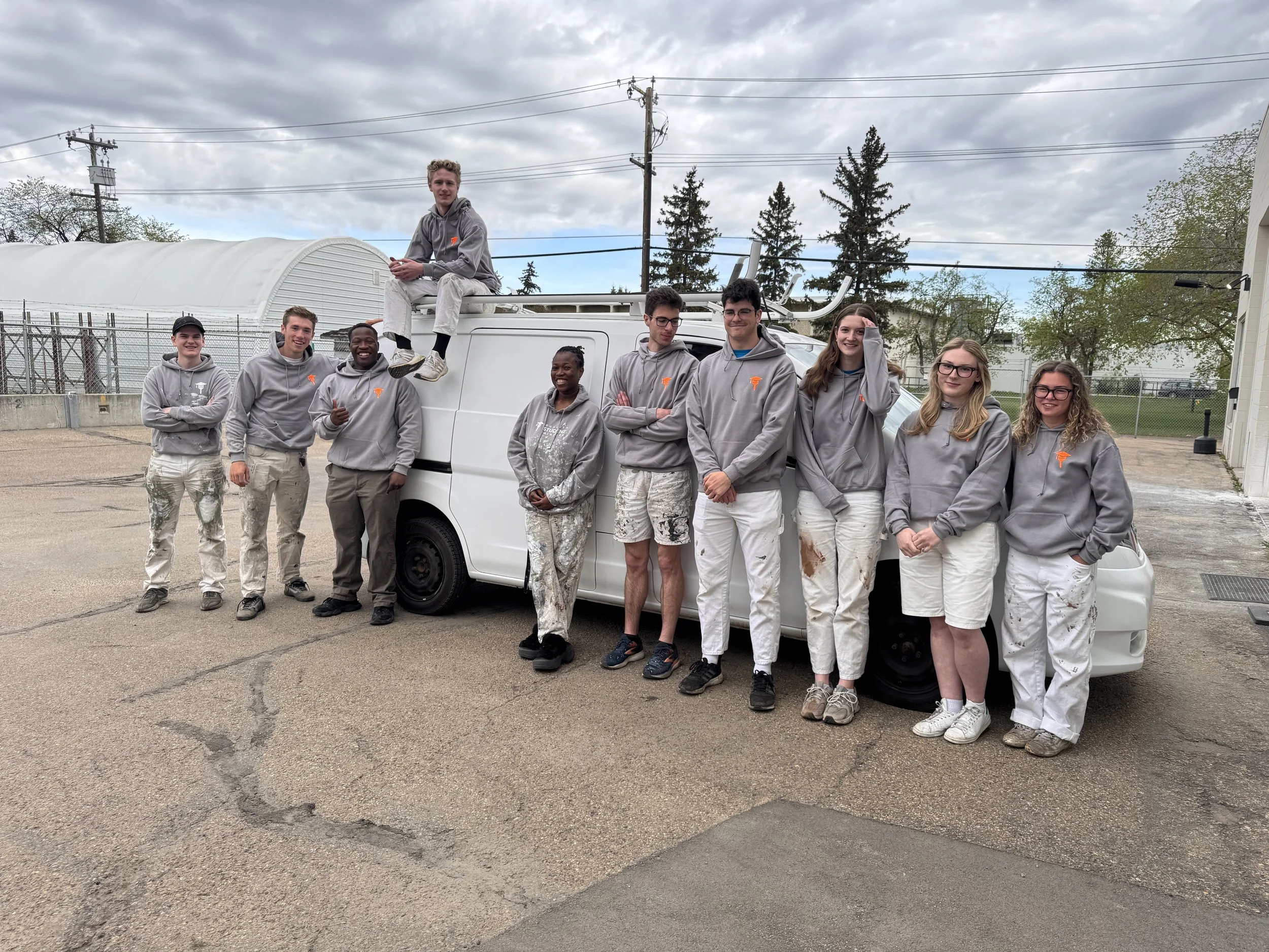 Team of Student Painters Edmonton