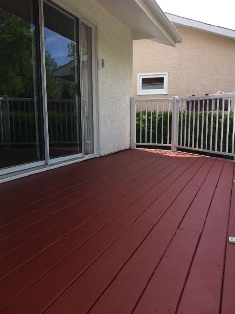 Deck Staining