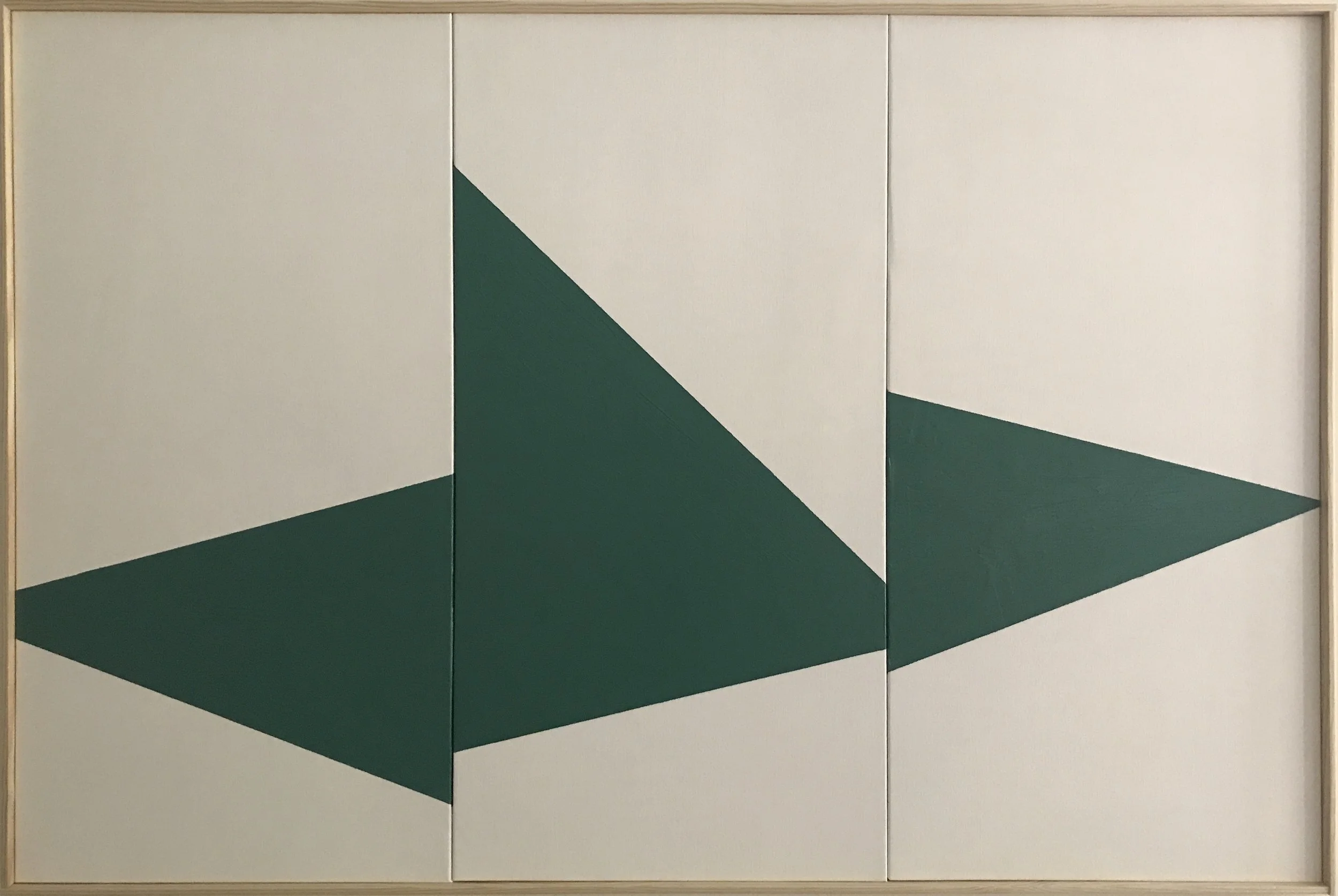 Emerald On Point Triptych - JET0434 - Image 1.JPG