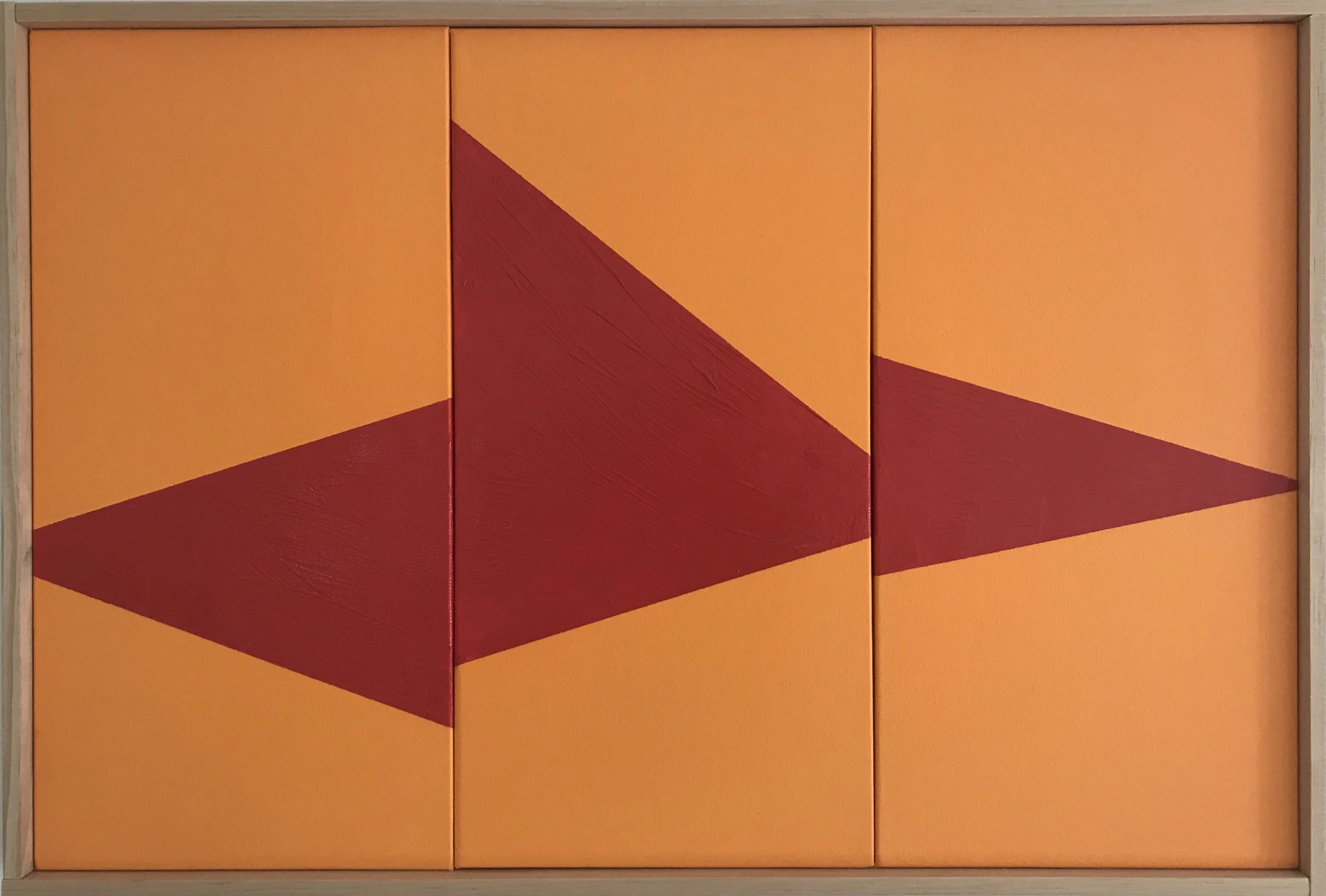 Orange On Point Triptych - JET0429 - Image 1.JPG